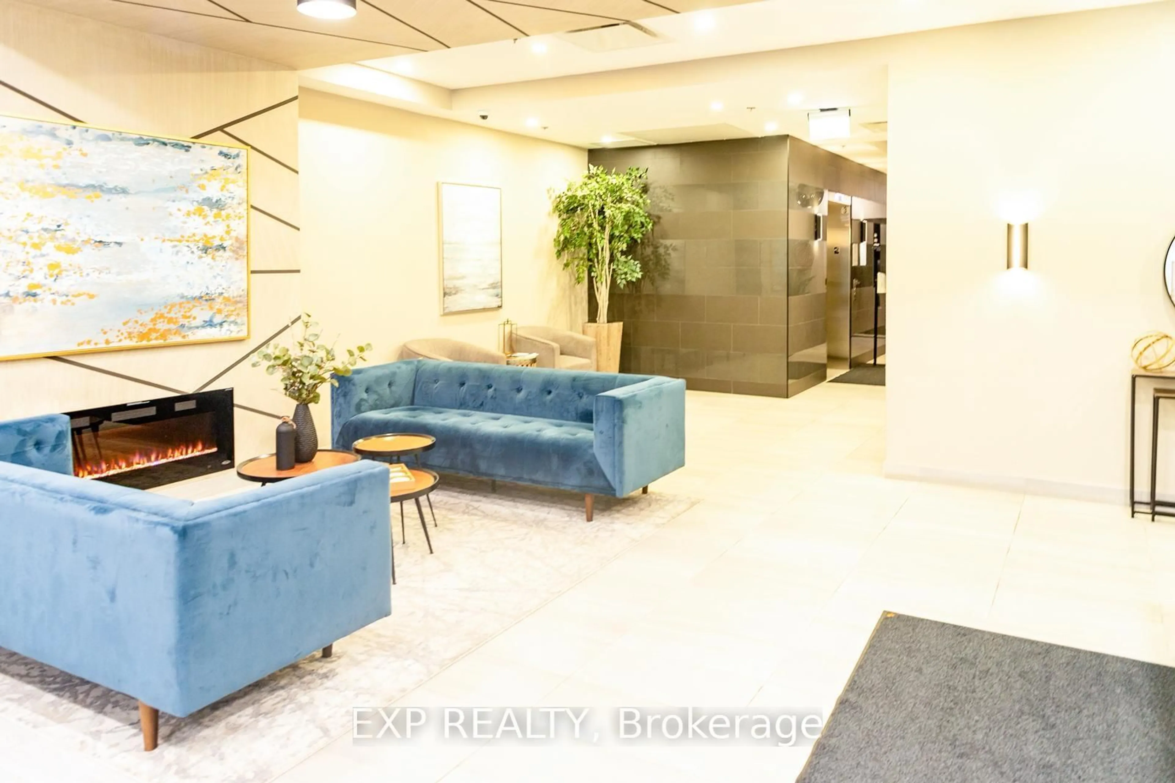 Lobby for 60 Charles St #1108b, Kitchener Ontario N2G 0C9