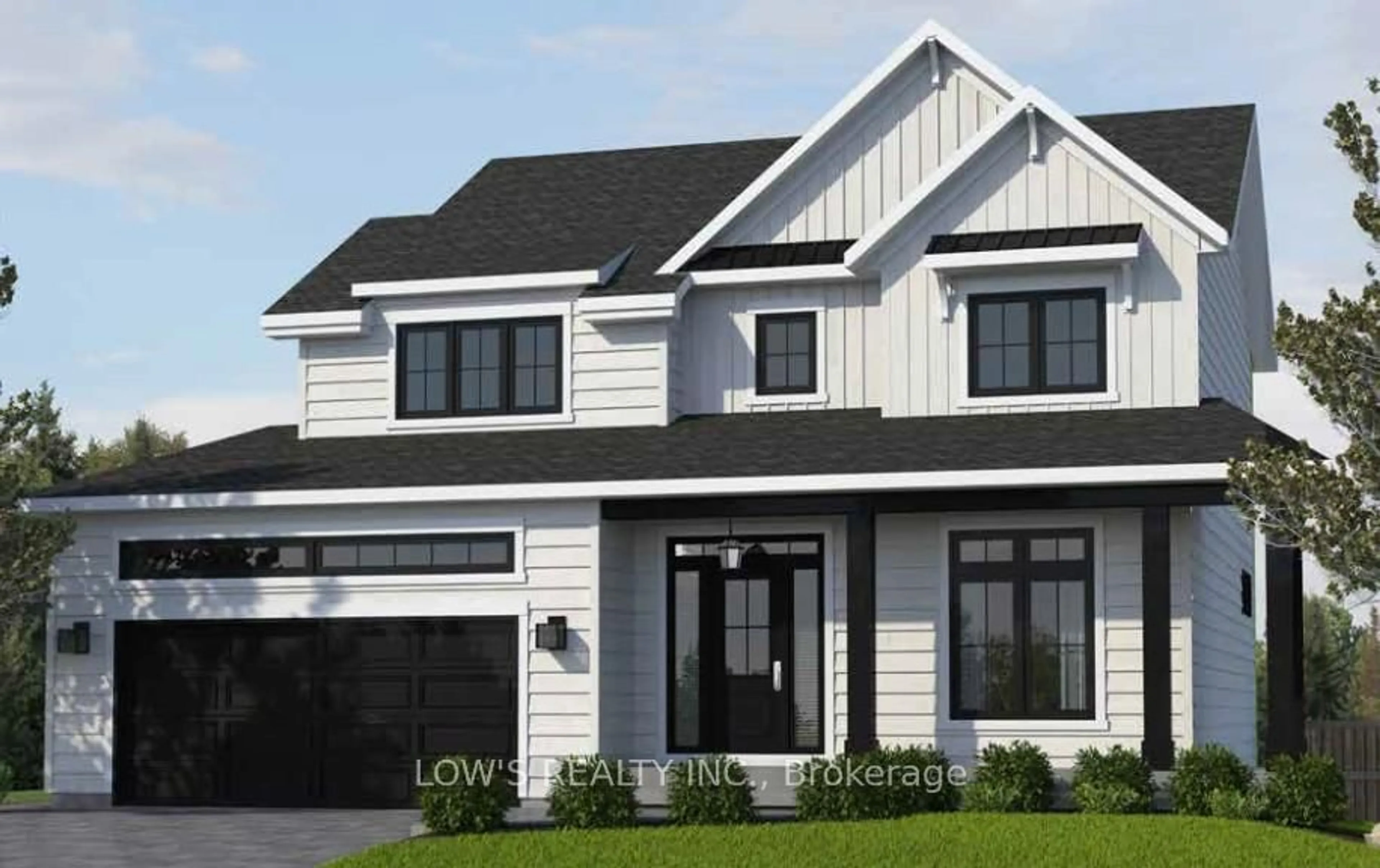 Home with vinyl exterior material, street for 00000 Farmers Ave, Champlain Ontario K0B 1R0