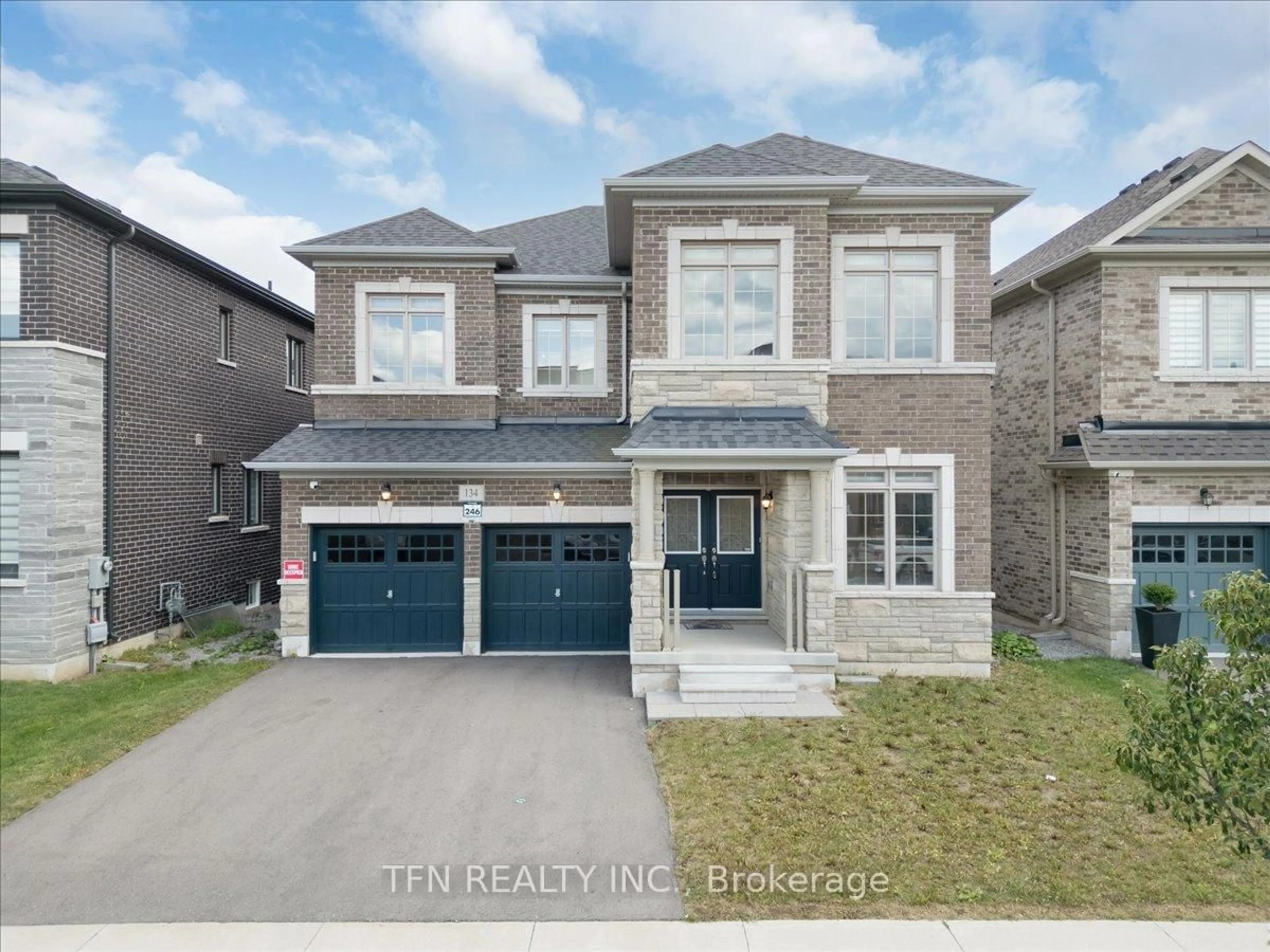 Home with brick exterior material, street for 134 Granite Ridge Tr, Hamilton Ontario L0R 2H7
