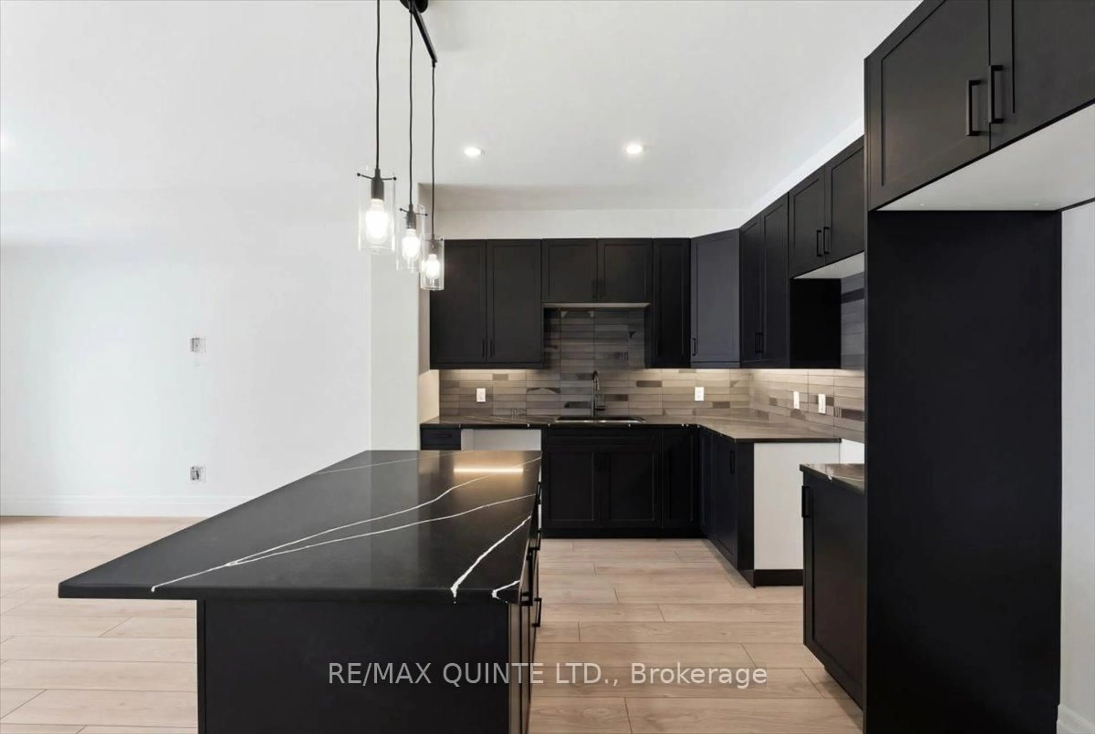 Open concept kitchen, ceramic/tile floor for 113 Buchanan St, Prince Edward County Ontario K0K 2T0