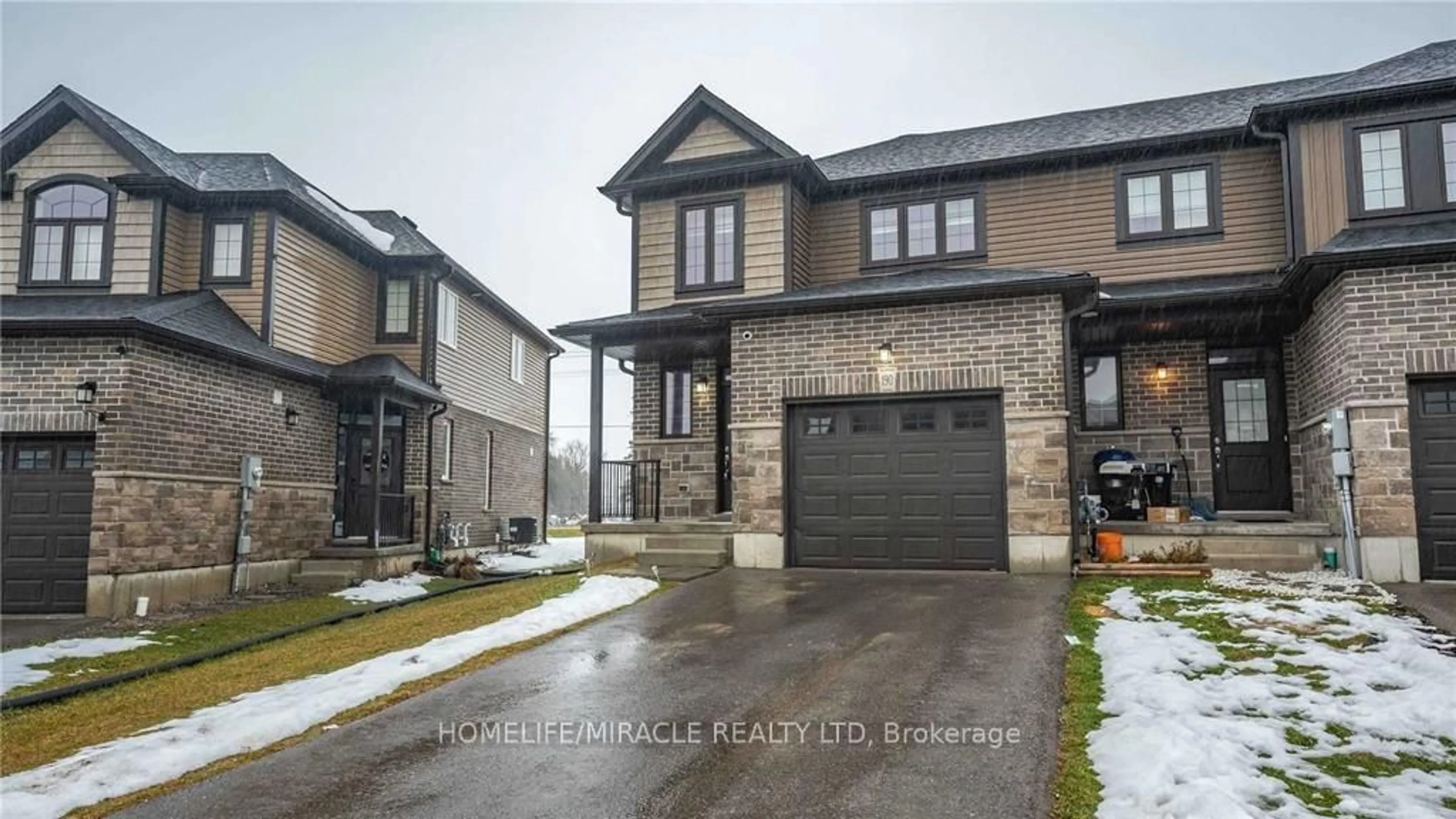 Home with brick exterior material, street for 190 Links Cres, Woodstock Ontario N4T 0L9