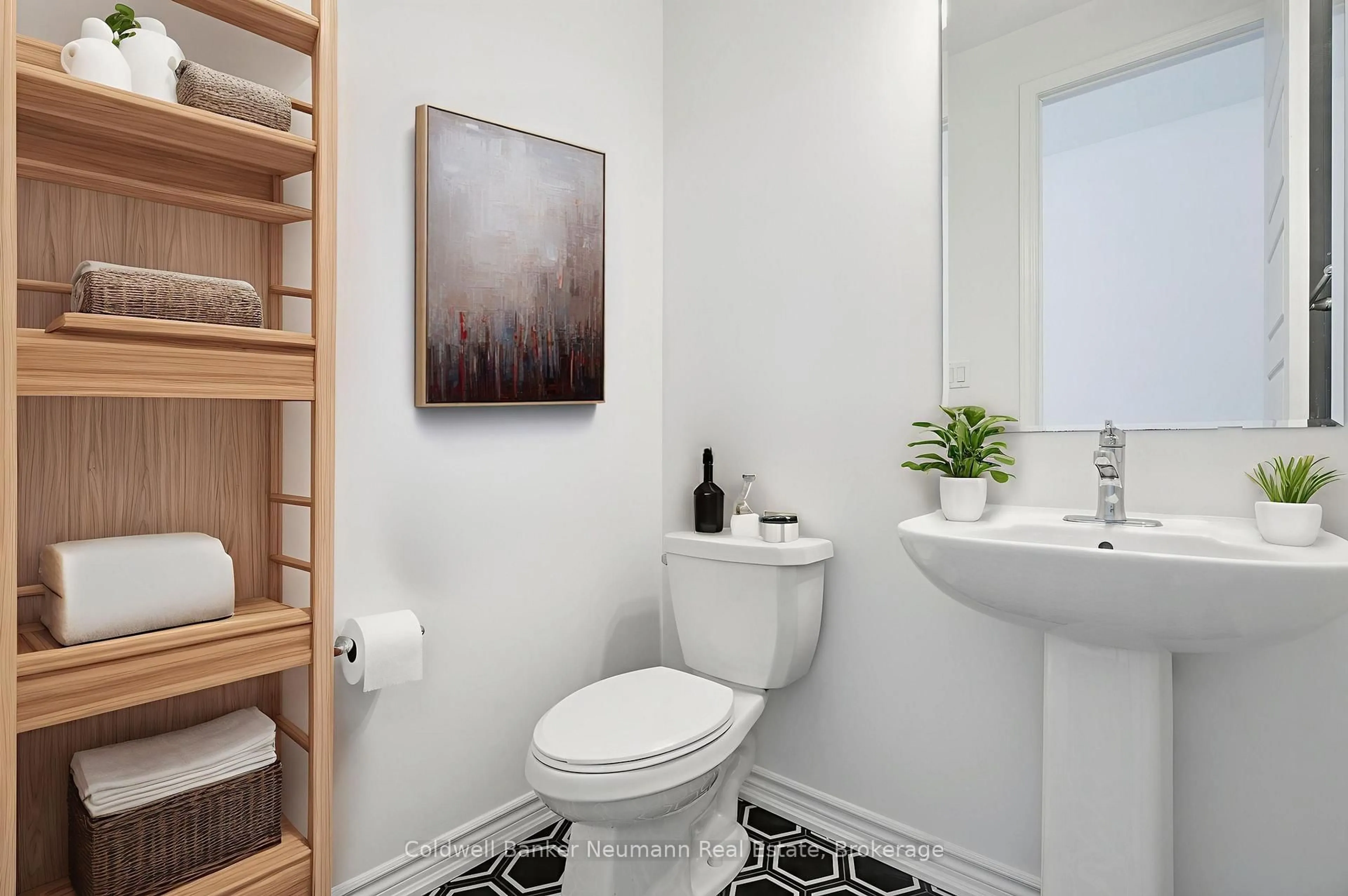Standard bathroom, ceramic/tile floor for 222 Histand Tr, Kitchener Ontario N2R 0S3
