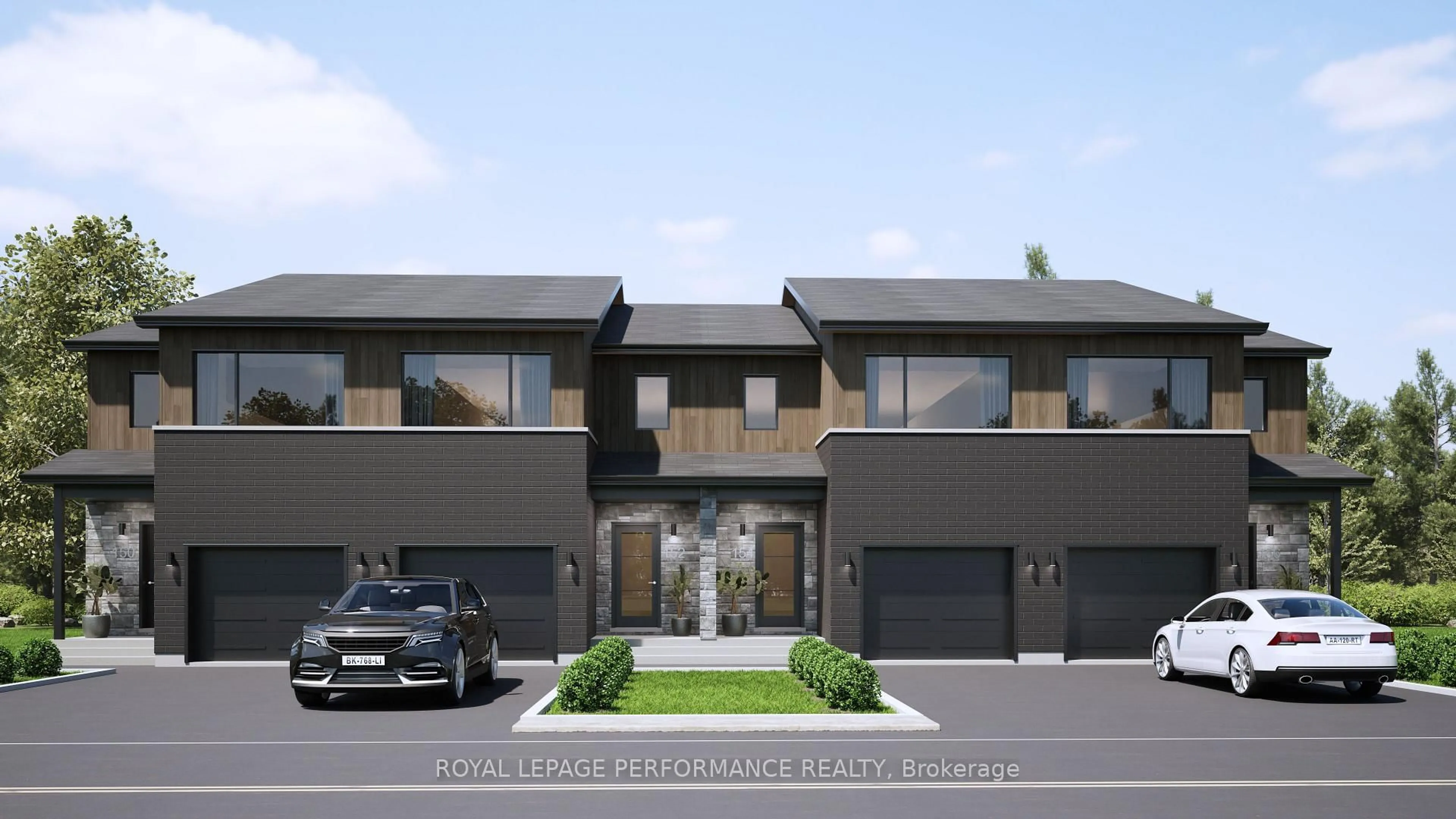 Home with brick exterior material, street for TH-166A Cypress St, The Nation Ontario K0A 2M0