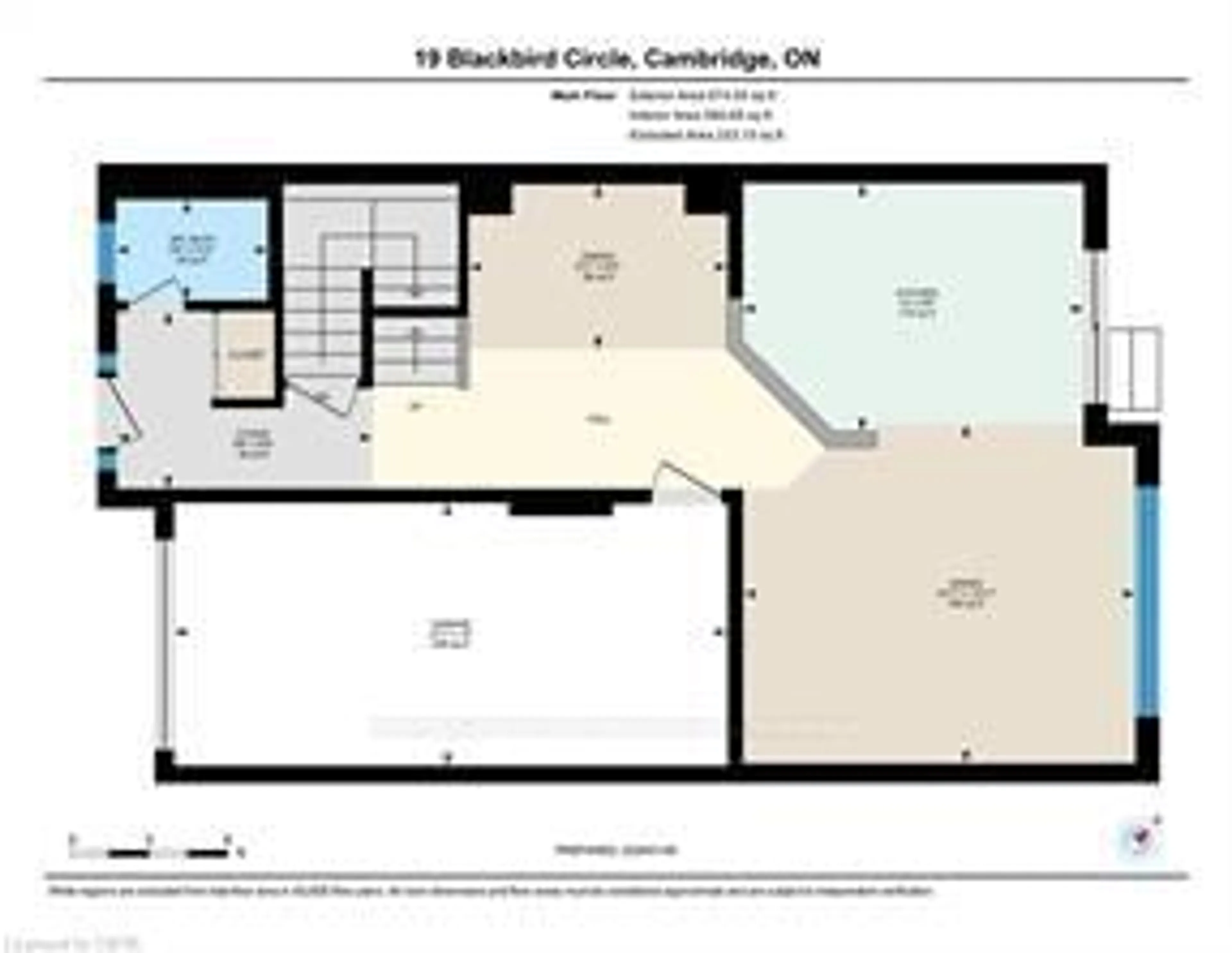Floor plan for 19 Blackbird Circ, Cambridge Ontario N3C 0A9