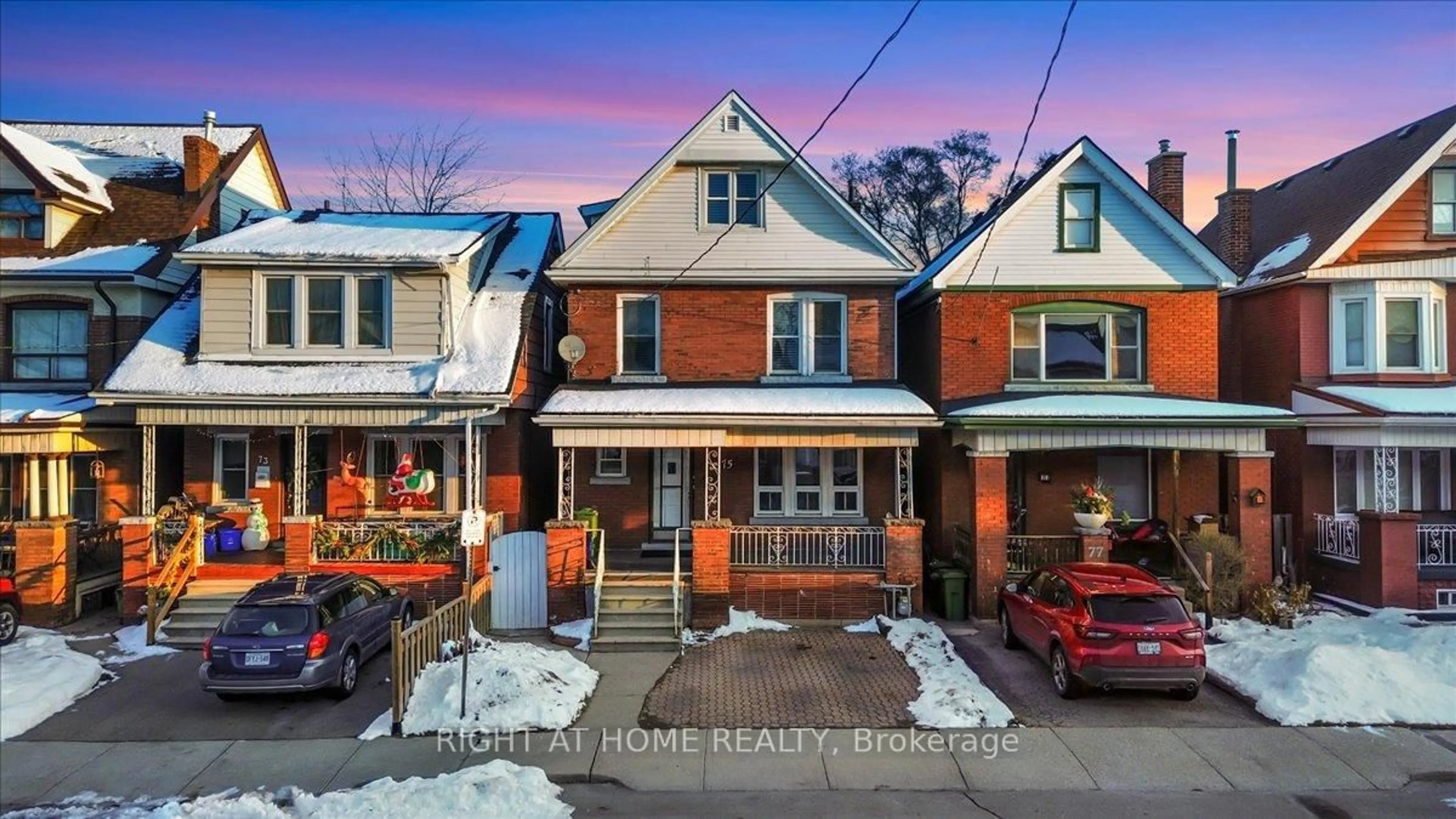 Home with brick exterior material, street for 75 Somerset Ave, Hamilton Ontario L8L 2L6