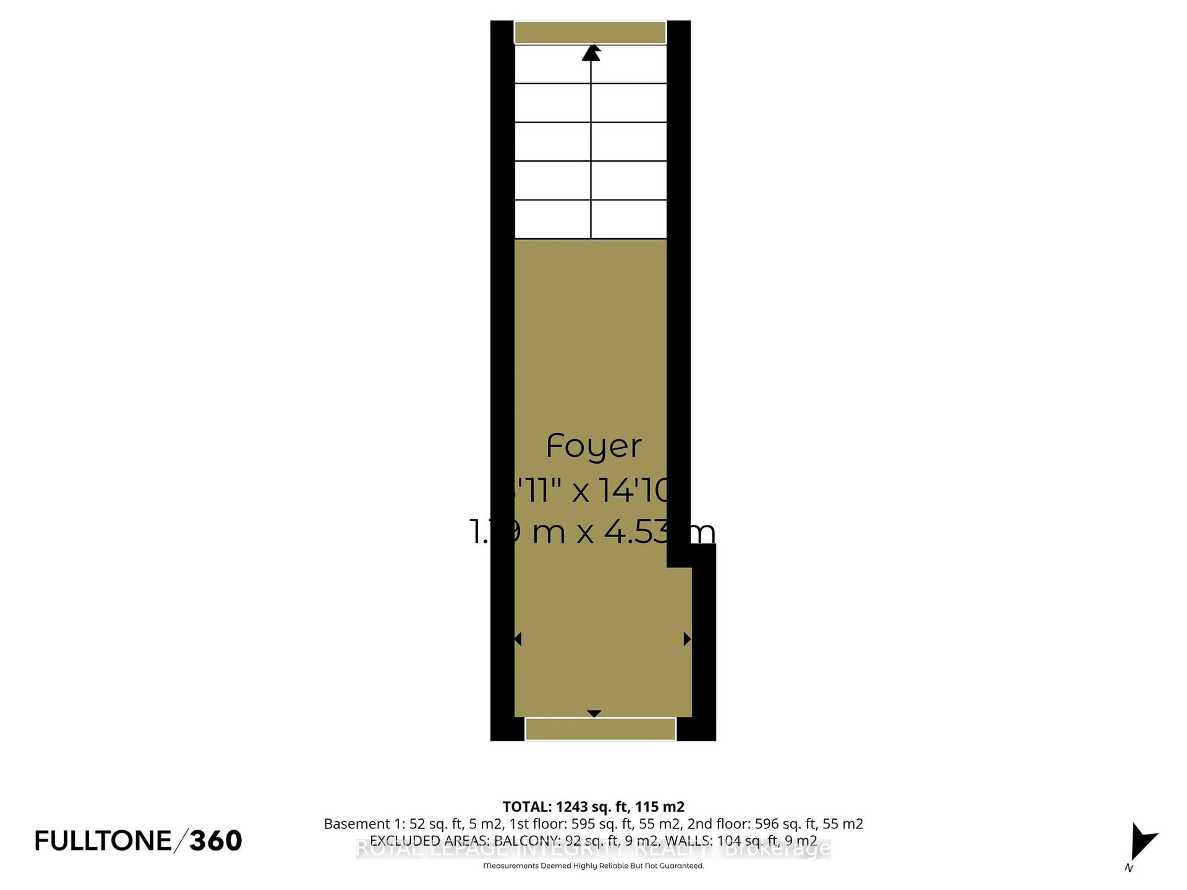 Floor plan for 359 Axis Way, Ottawa Ontario K1W 0L7