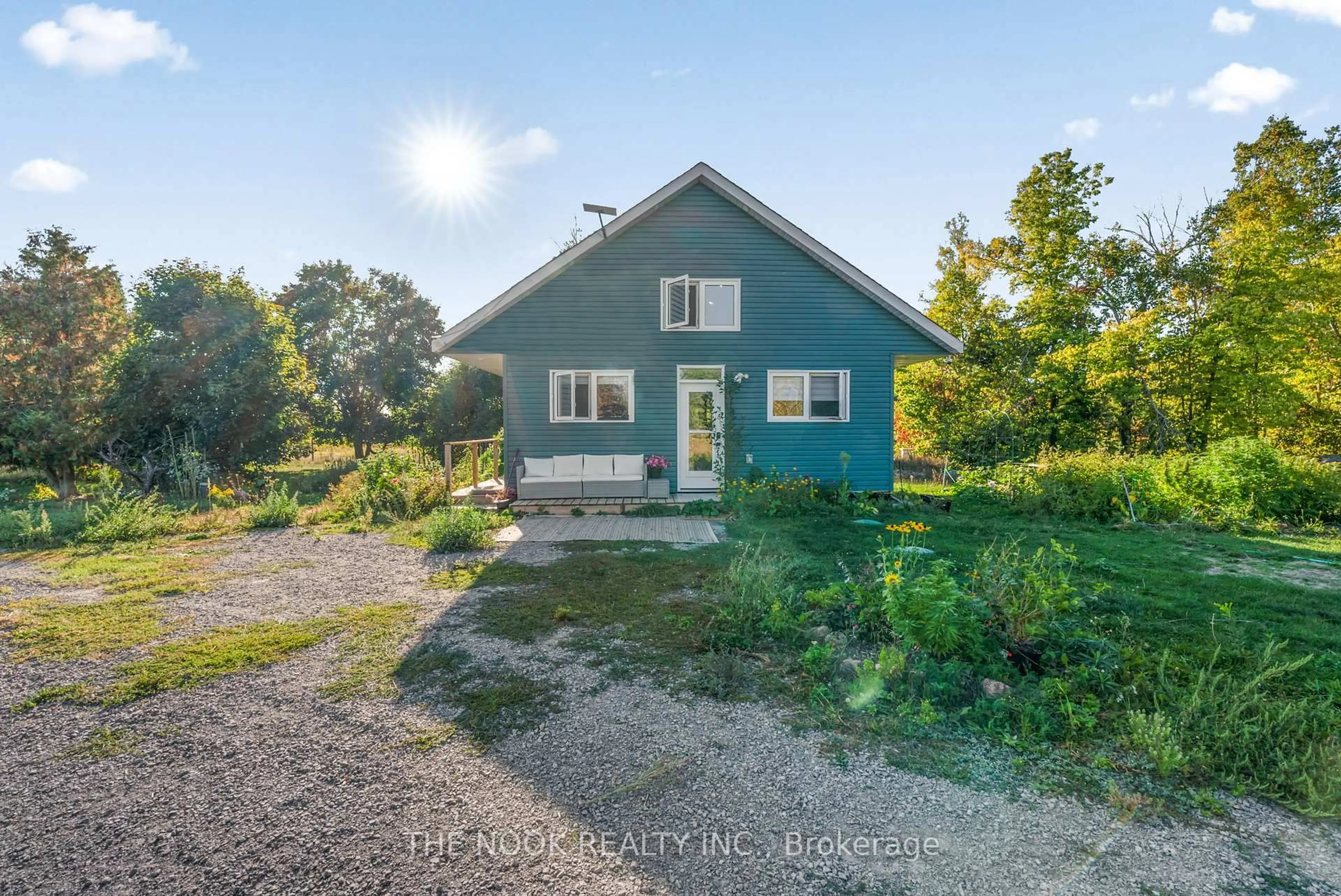 A pic from outside/outdoor area/front of a property/back of a property/a pic from drone, street for 46 Mcguire Beach Rd, Kawartha Lakes Ontario K0M 2B0