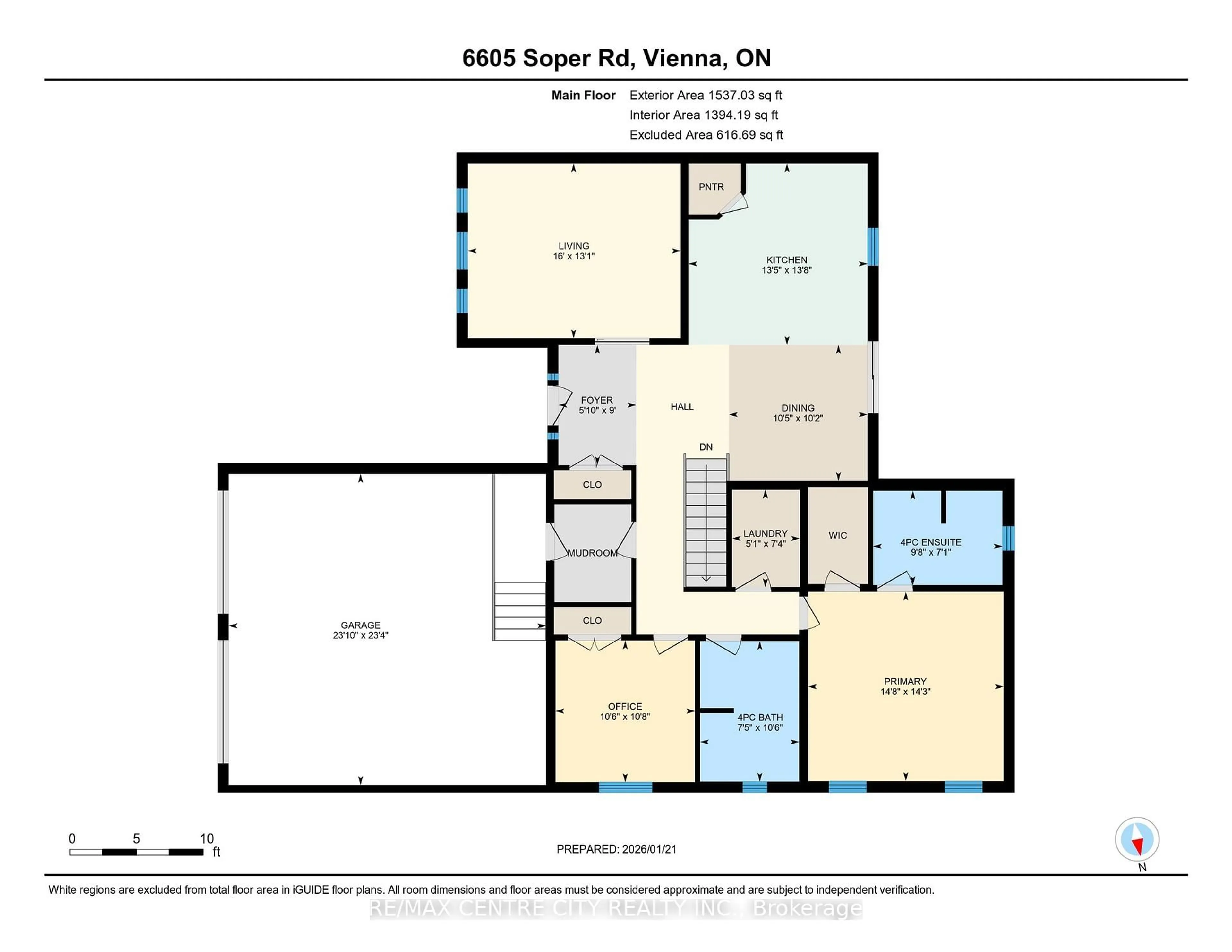 Floor plan for 6605 Soper Rd, Bayham Ontario N0J 1Z0