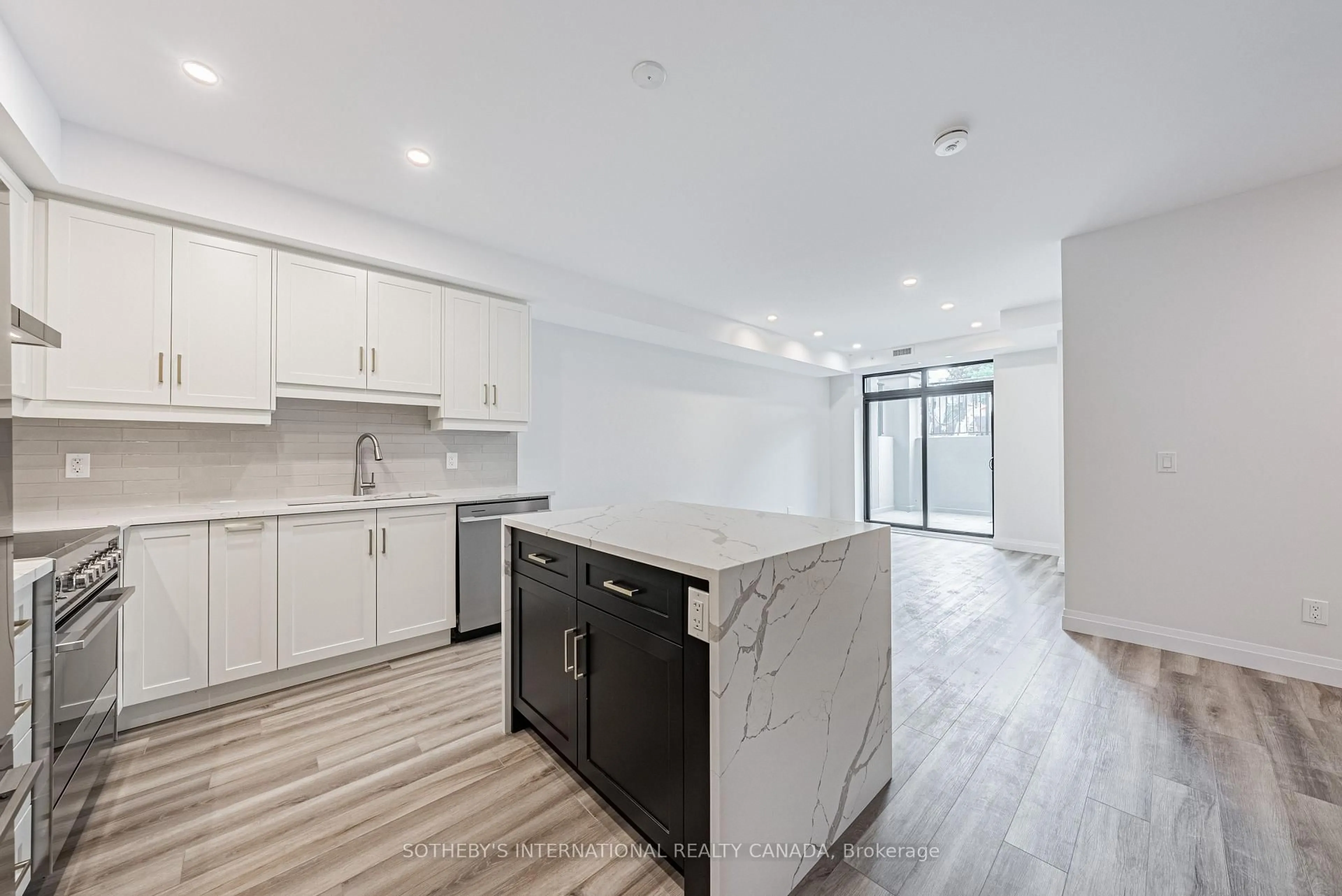 Open concept kitchen, unknown for 153 Wilson Ave #103, Hamilton Ontario L9G 1N4