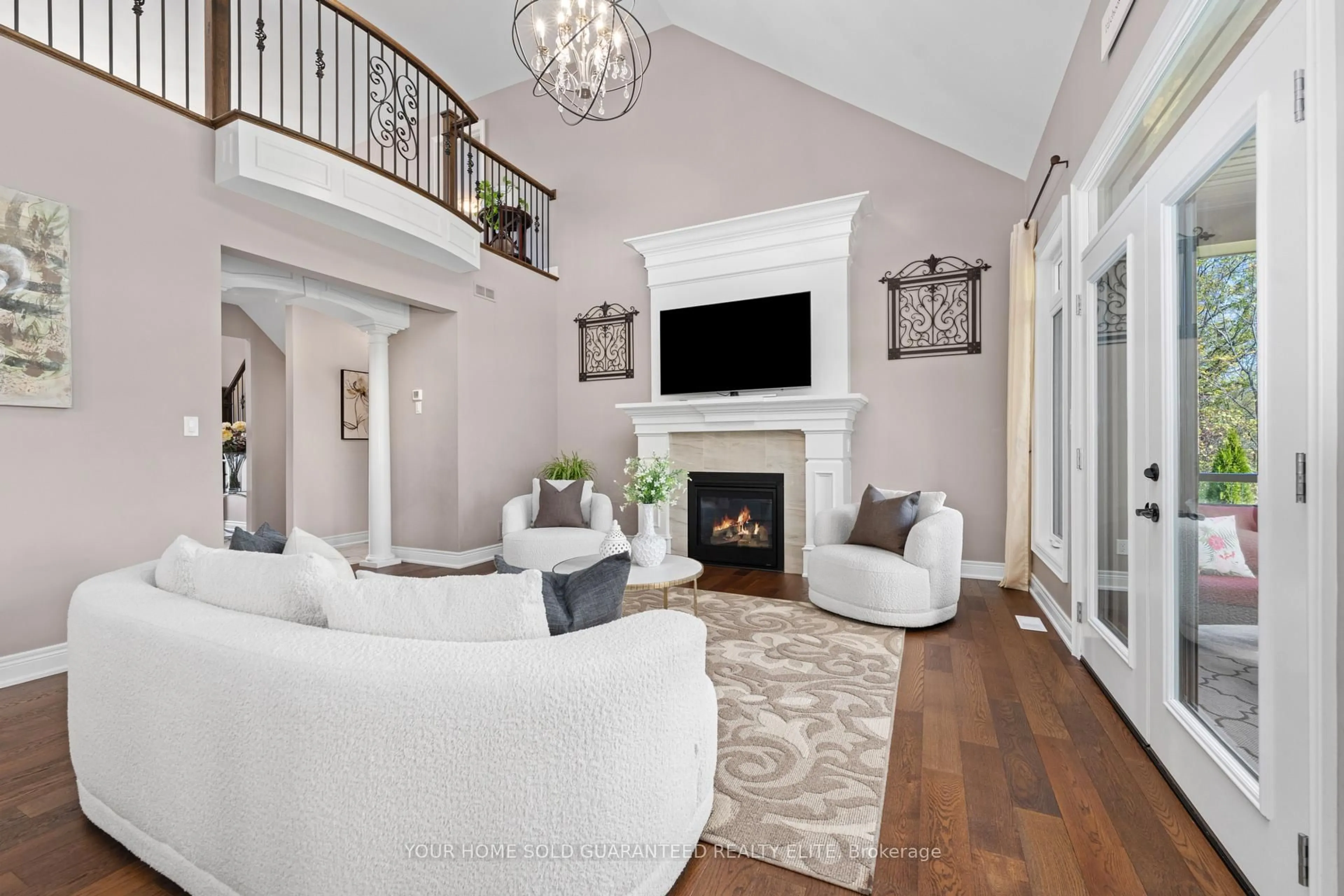 Living room with furniture, unknown for 3545 Campden Rd #8, Lincoln Ontario L0R 1G0