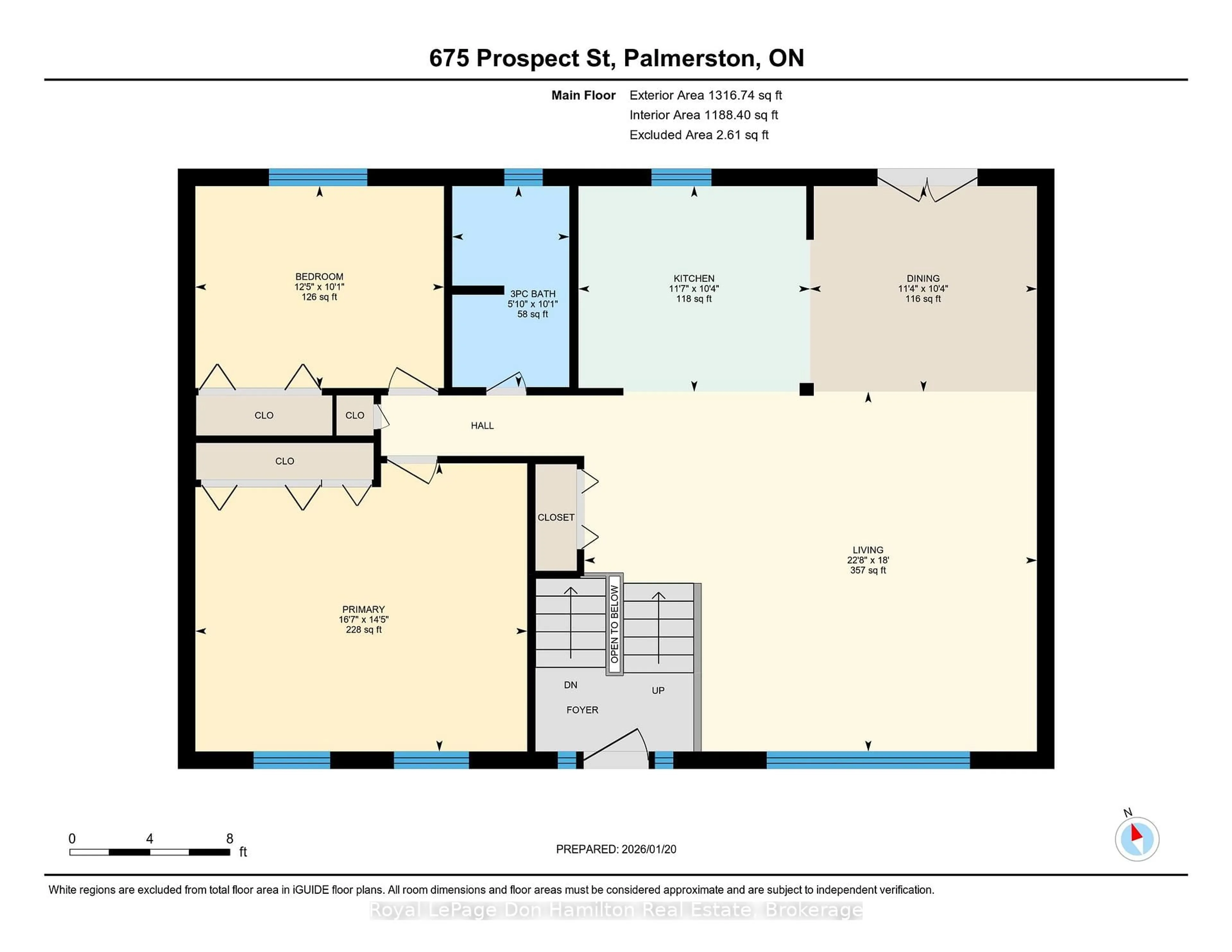 Floor plan for 675 Prospect St, Minto Ontario N0G 2P0
