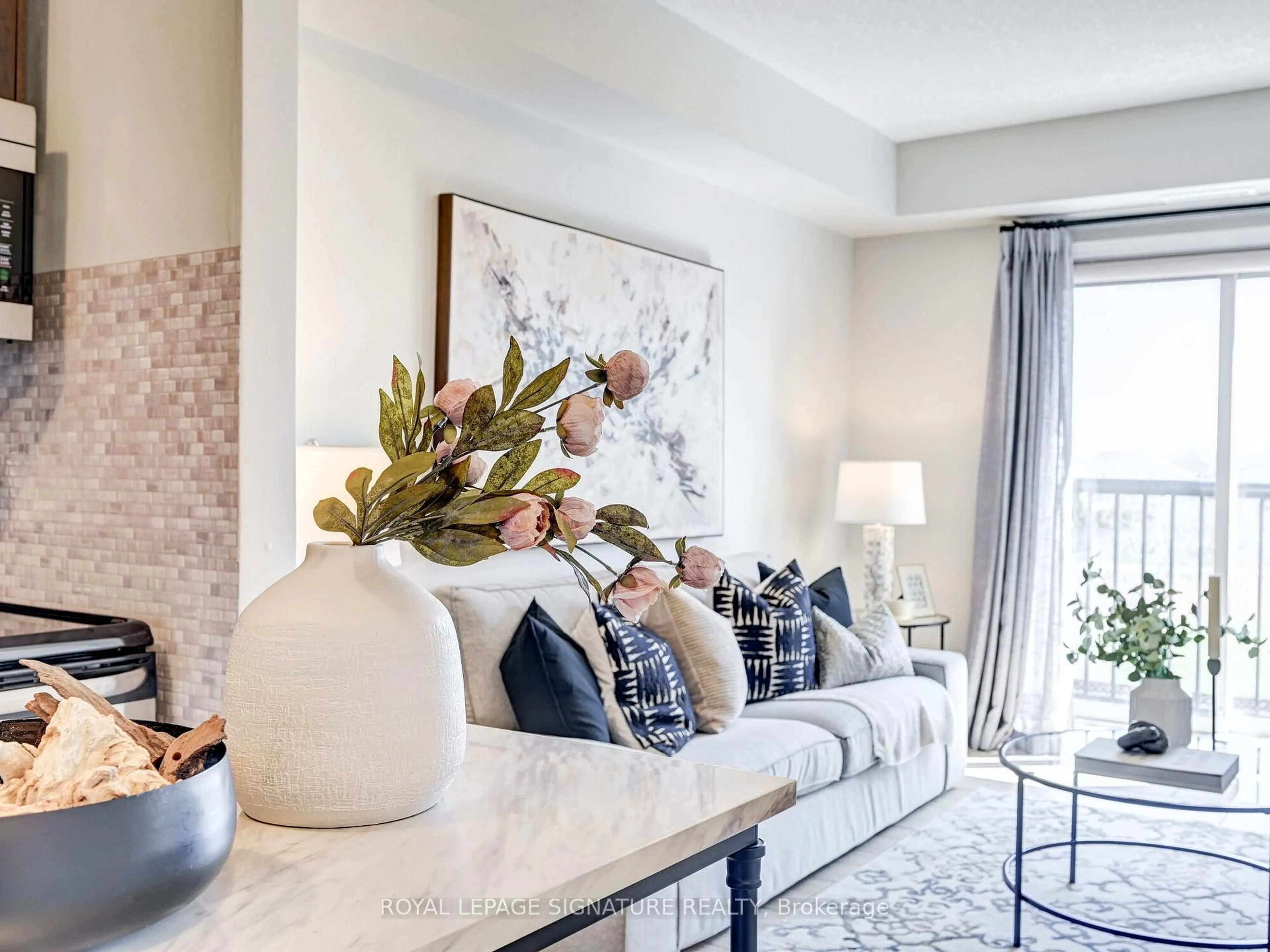 Living room with furniture, unknown for 886 Golf Links Rd #205, Hamilton Ontario L9K 1J8