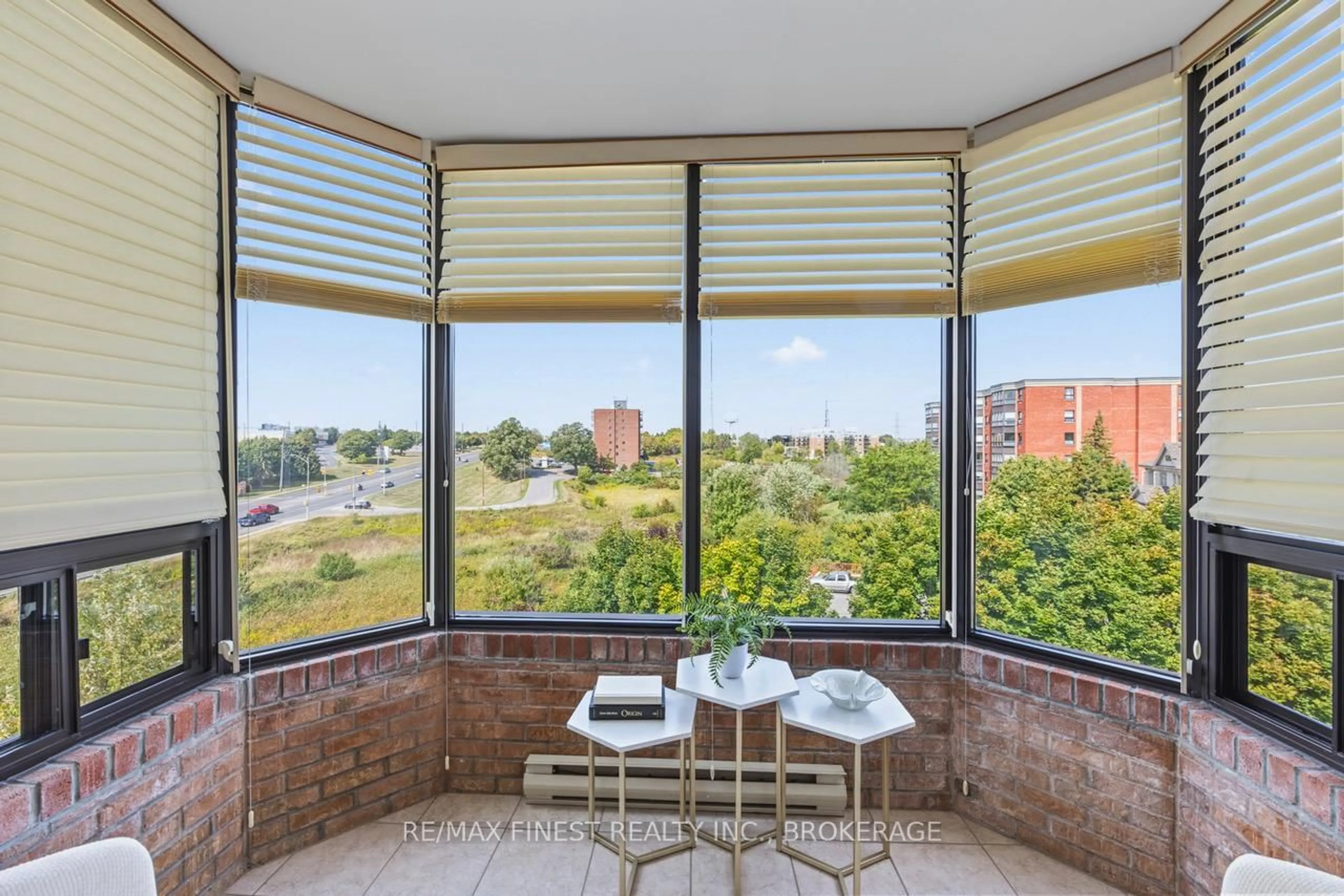 Balcony in the apartment, water/lake/river/ocean view for 649 Davis Dr #405, Kingston Ontario K7M 8J3