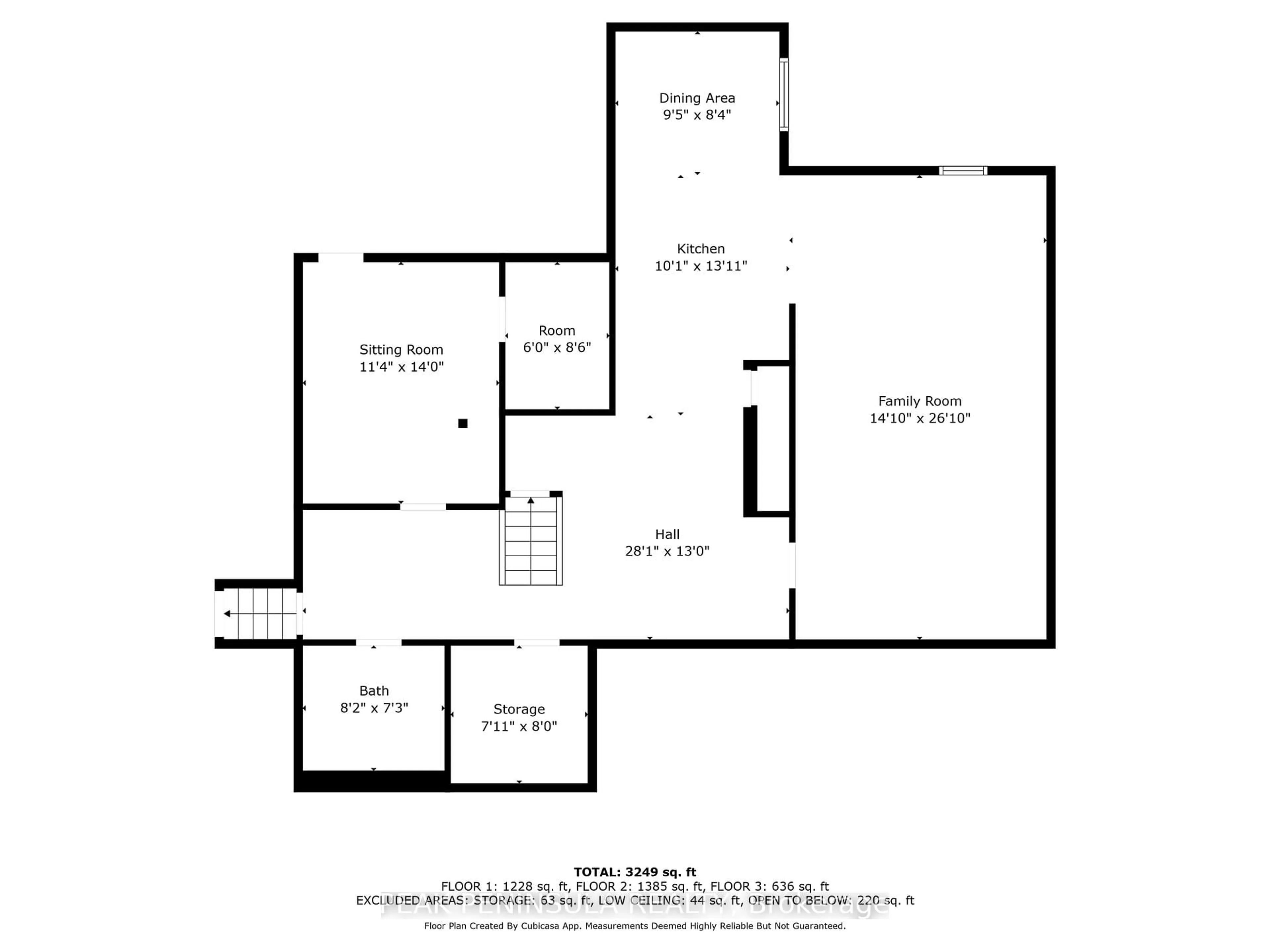 Floor plan for 21 McDowell Rd, Norfolk Ontario N0E 1G0