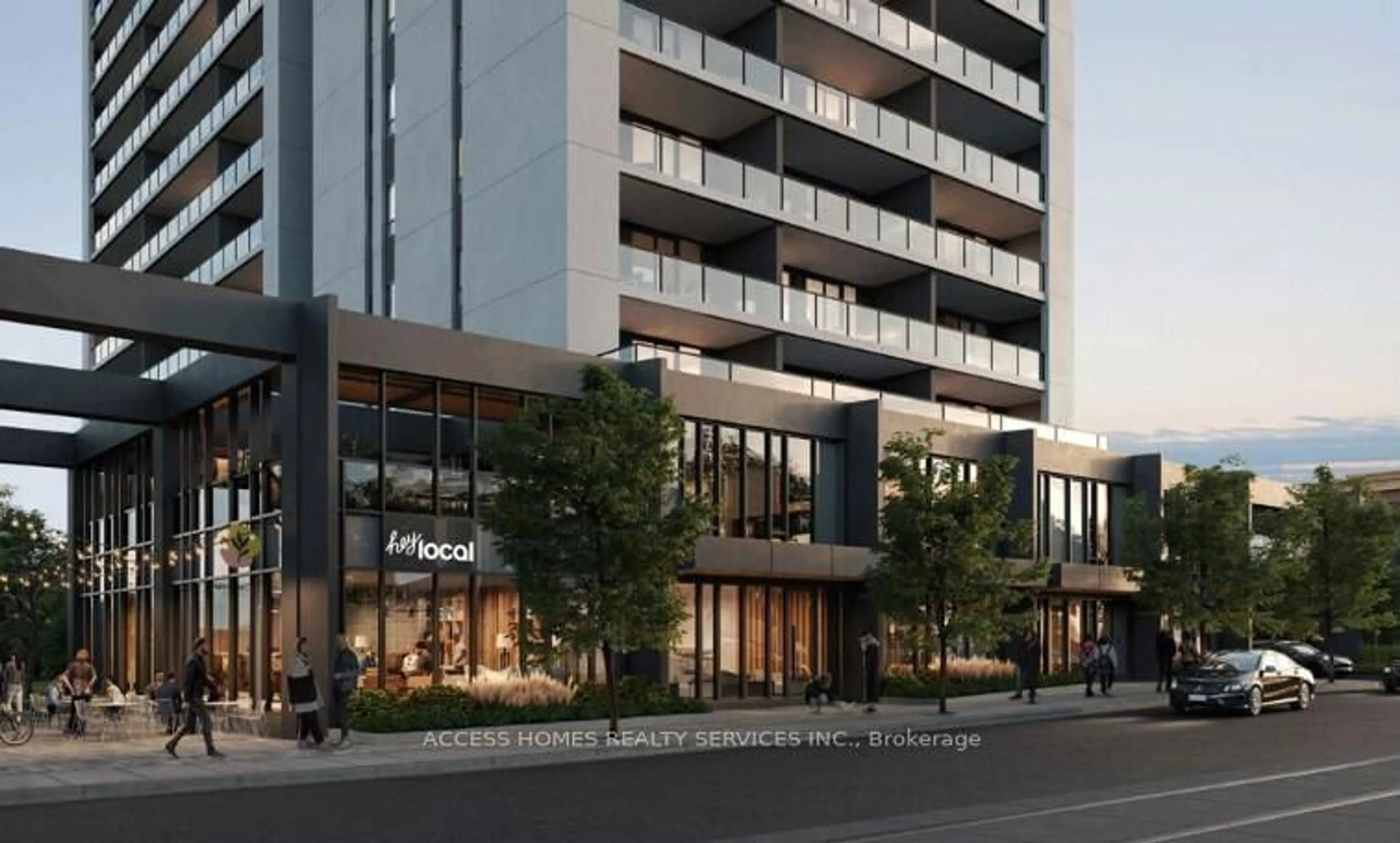 Indoor foyer for 741 King St #601, Kitchener Ontario N2G 0E9