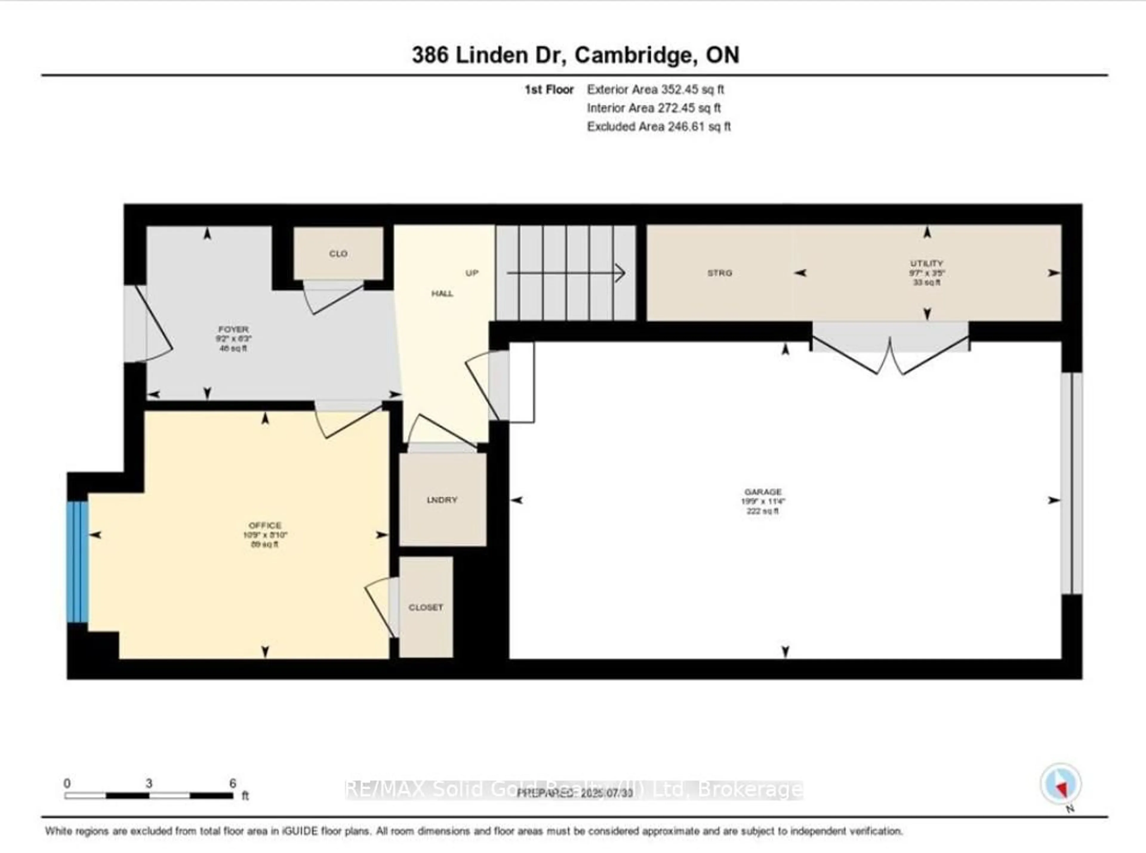 Floor plan for 386 Linden Dr, Waterloo Ontario N3H 0C6