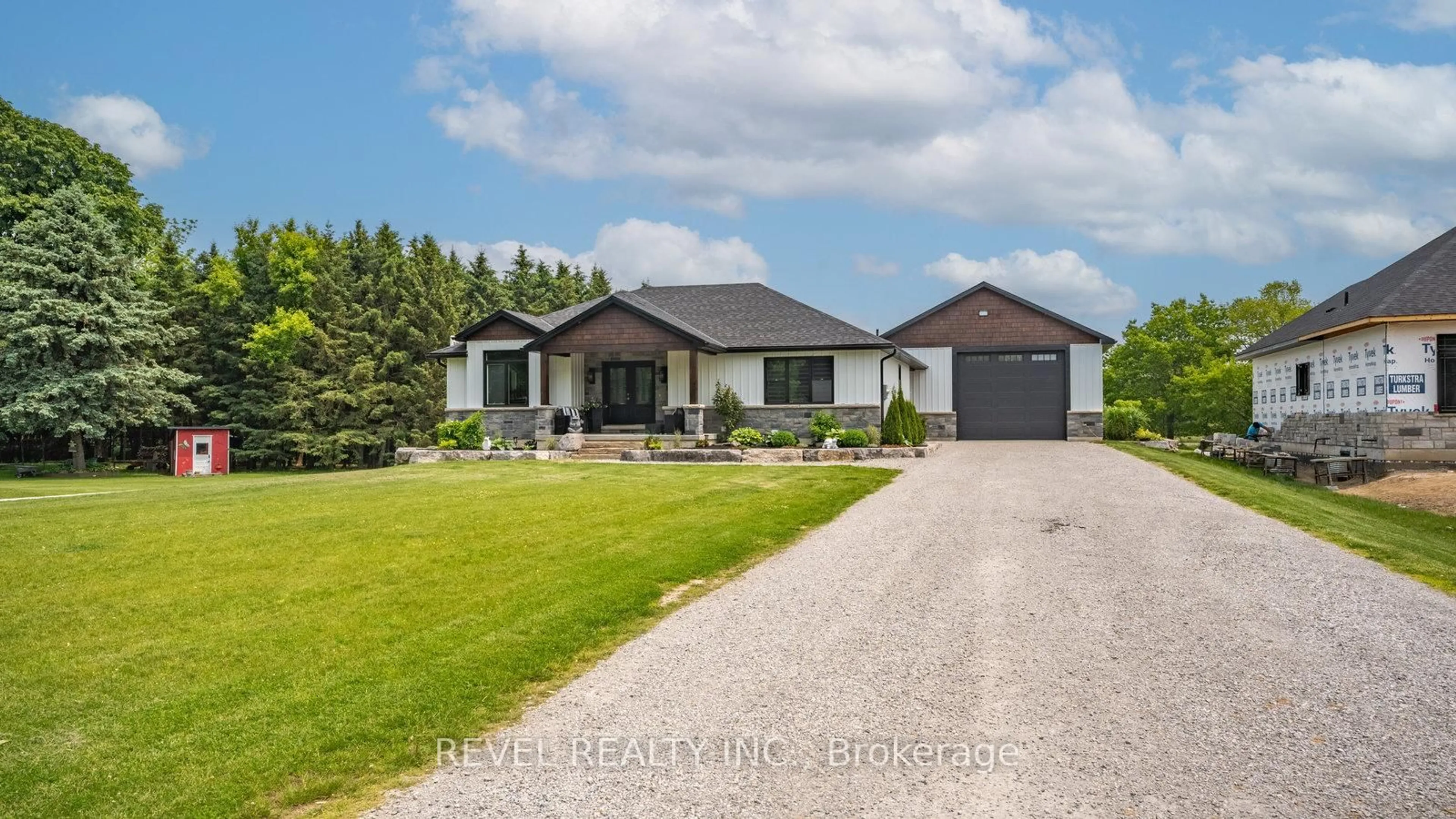 A pic from outside/outdoor area/front of a property/back of a property/a pic from drone, unknown for 6 Kings Lane, Brant Ontario N0E 1R0