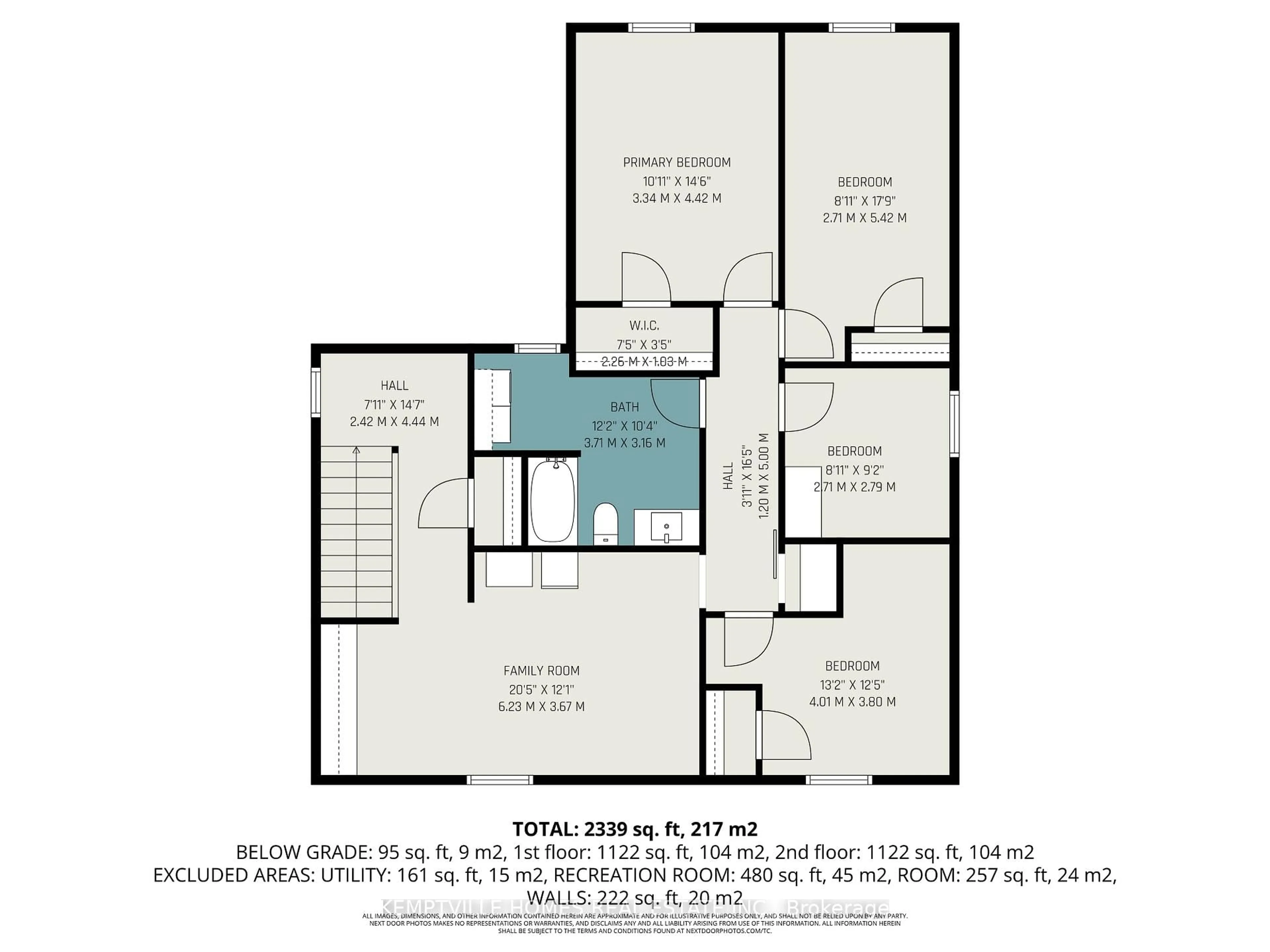 Floor plan for 9 Water St, North Grenville Ontario K0G 1S0