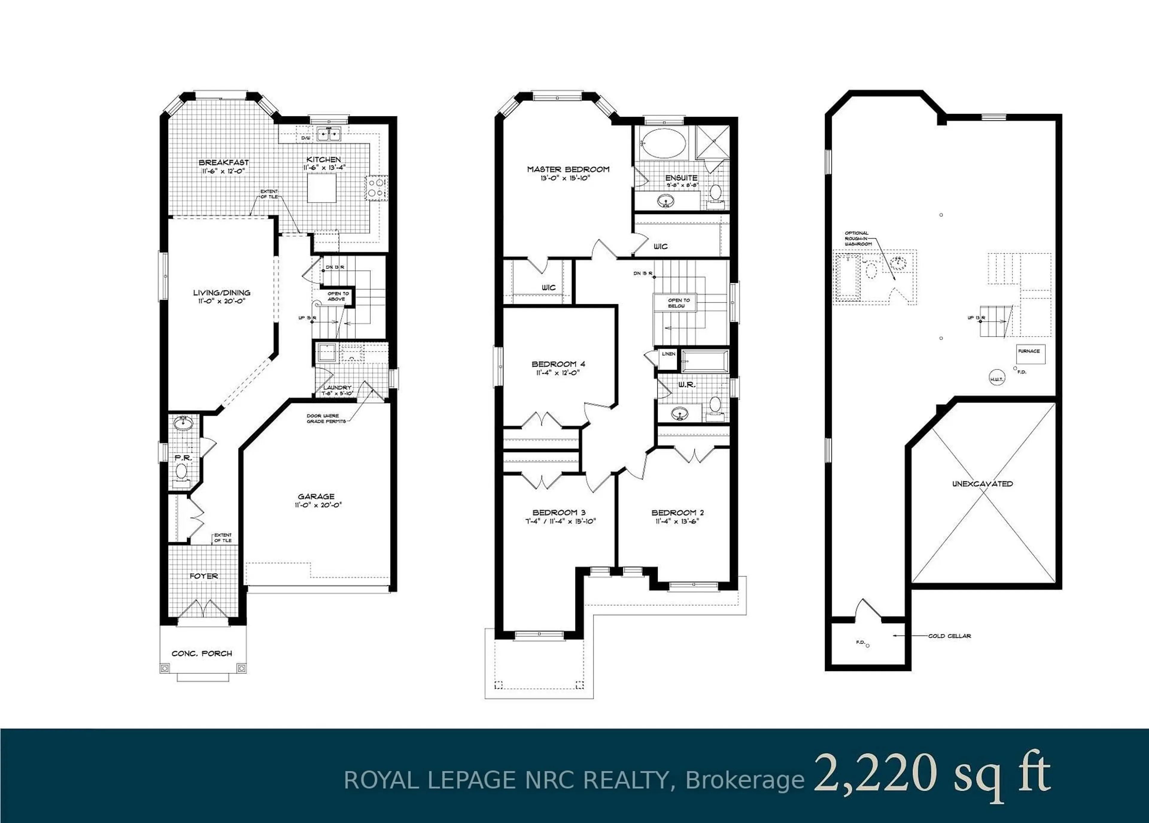 Floor plan for LOT 62 PALACE St, Thorold Ontario L2V 3P4