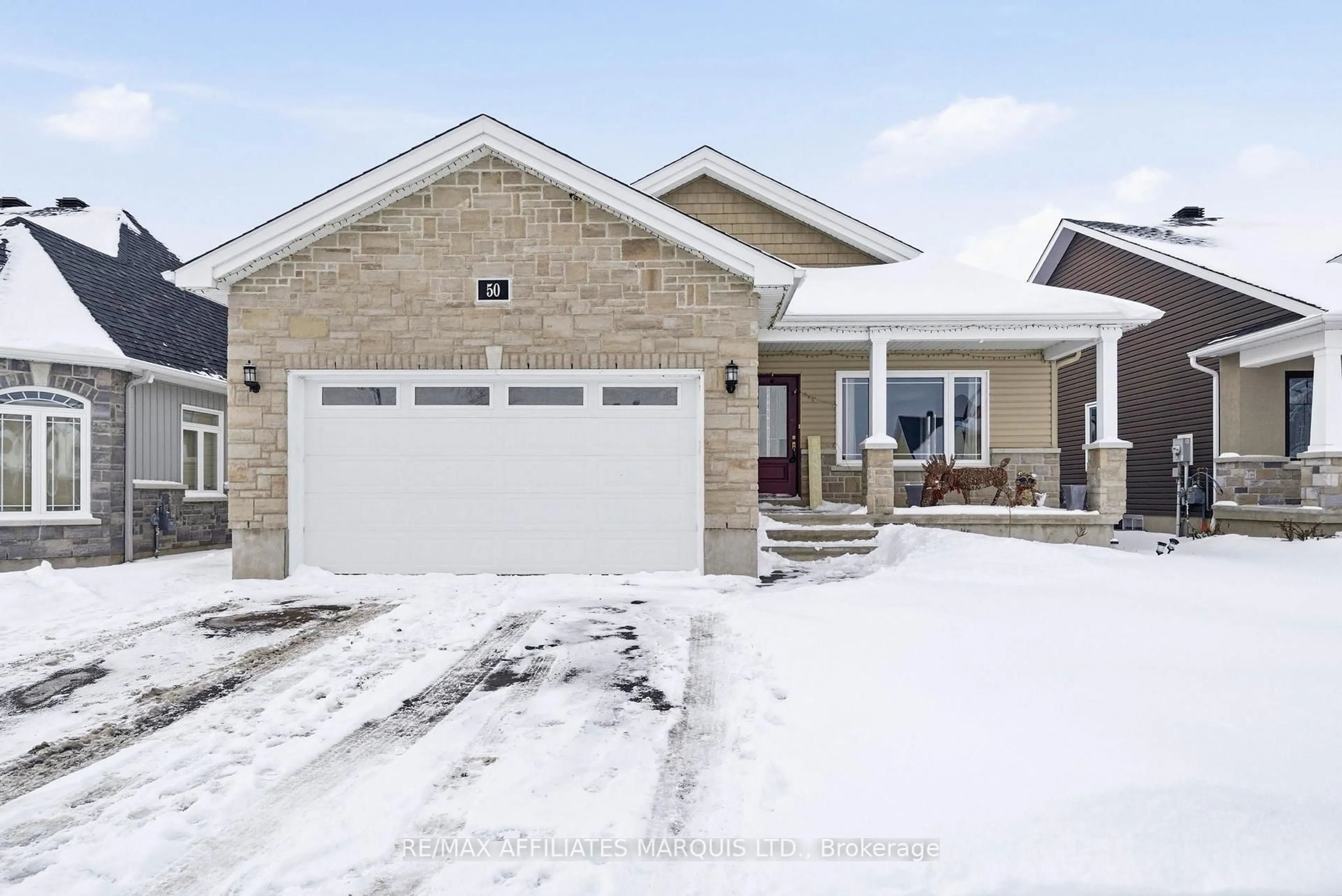 Home with brick exterior material, street for 50 Jim Brownell Blvd, South Stormont Ontario K0C 1P0