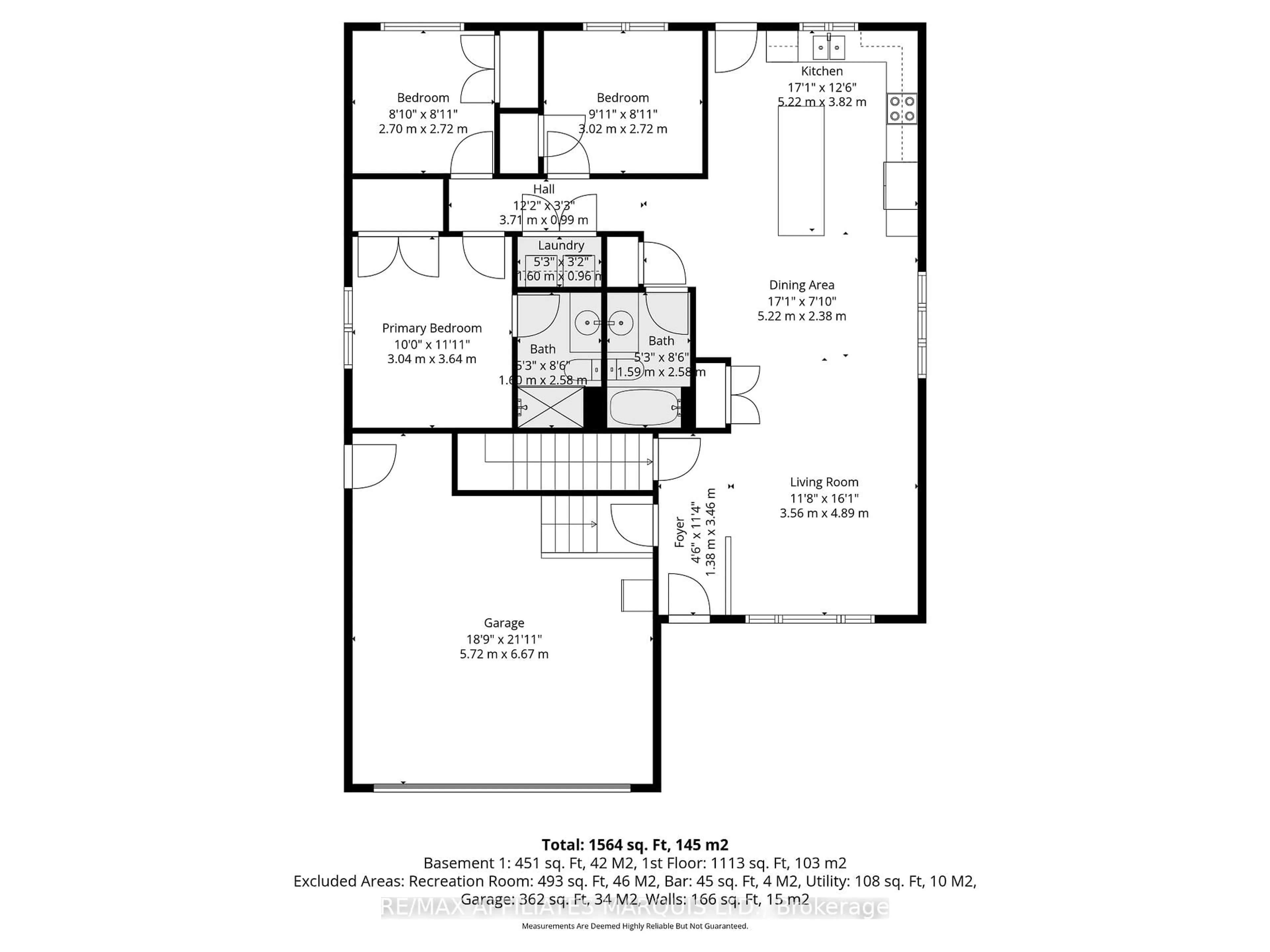 Floor plan for 50 Jim Brownell Blvd, South Stormont Ontario K0C 1P0