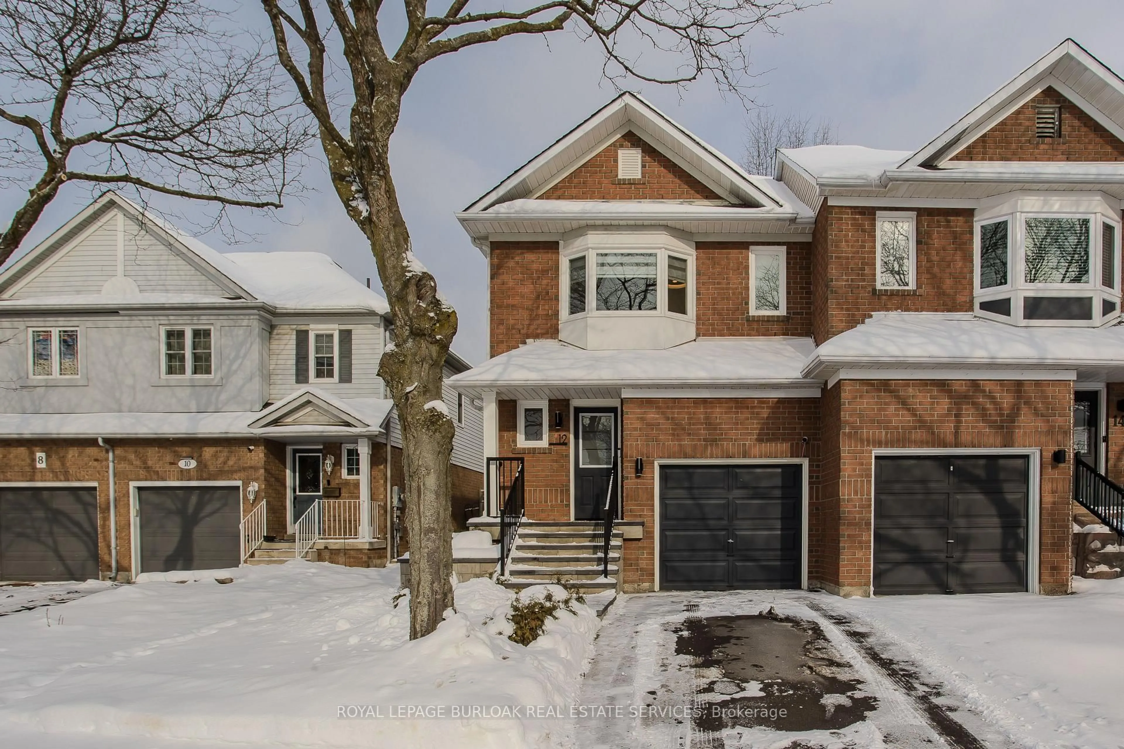 Home with brick exterior material, street for 12 Thornlodge Dr, Hamilton Ontario L0R 2H3