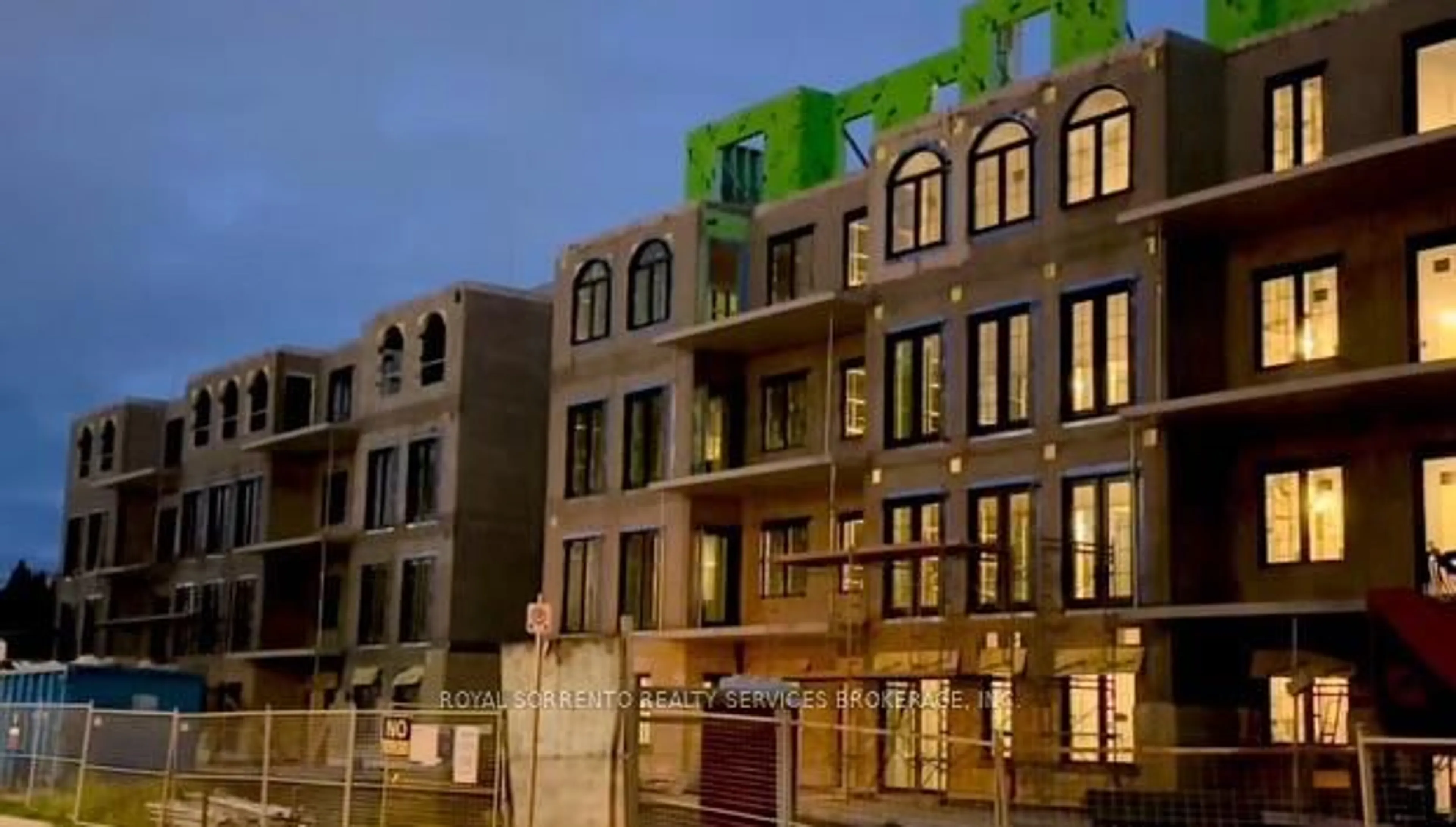 Patio, city buildings view from balcony for 1024 Vansickle Rd #202A, St. Catharines Ontario L2S 2X3