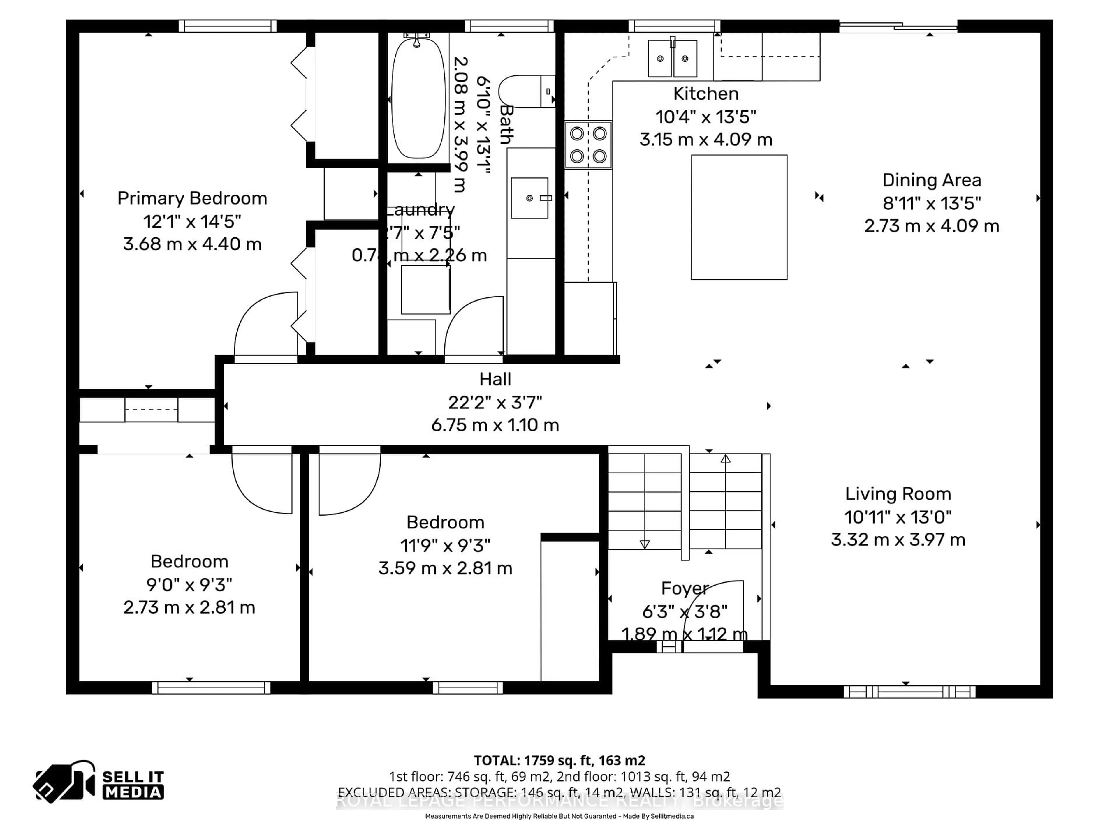 Floor plan for 68 Lafleche Blvd, Casselman Ontario K0A 1M0