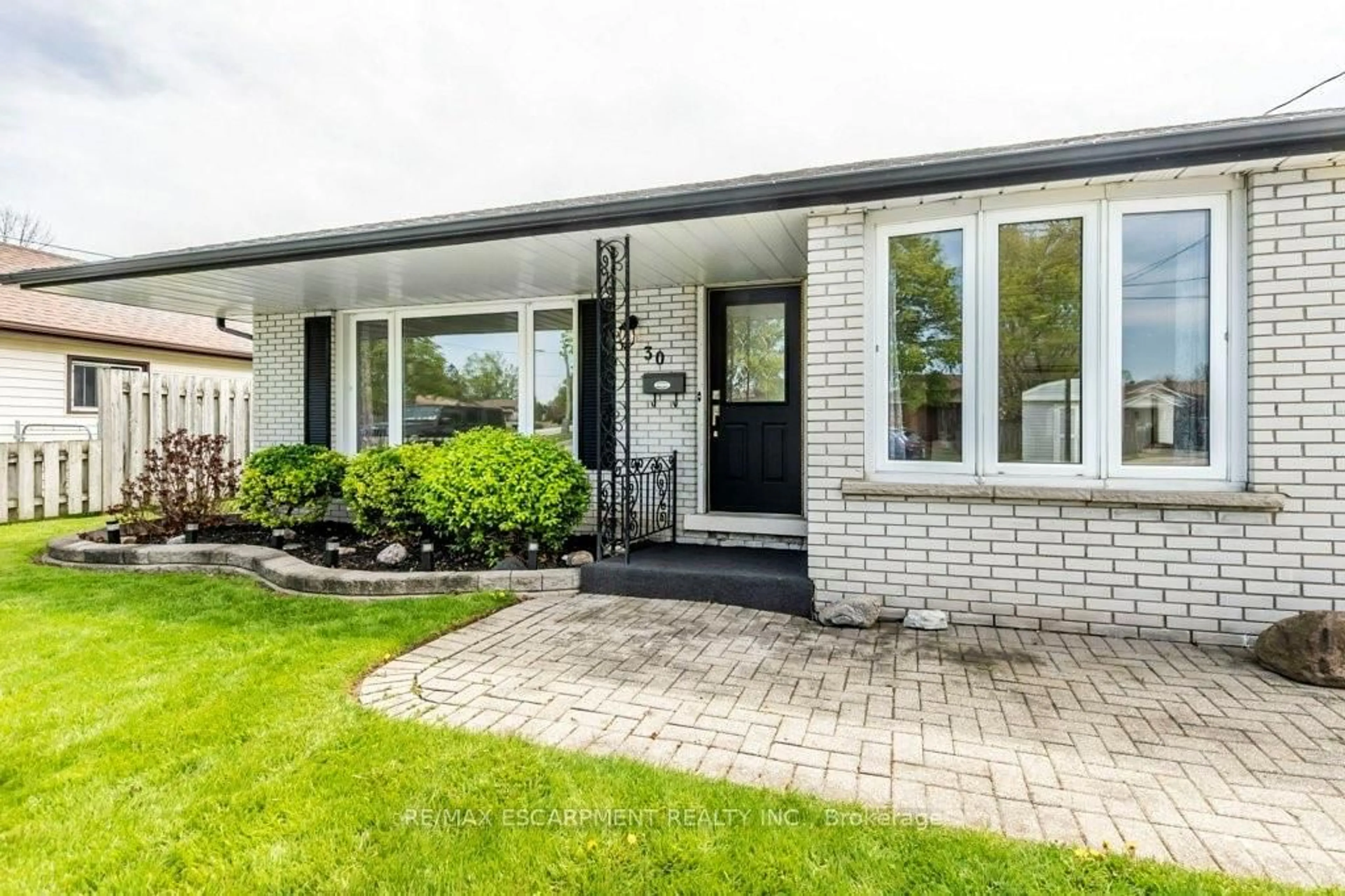 Home with brick exterior material, street for 30 Terrace Ave, Welland Ontario L3C 2C4