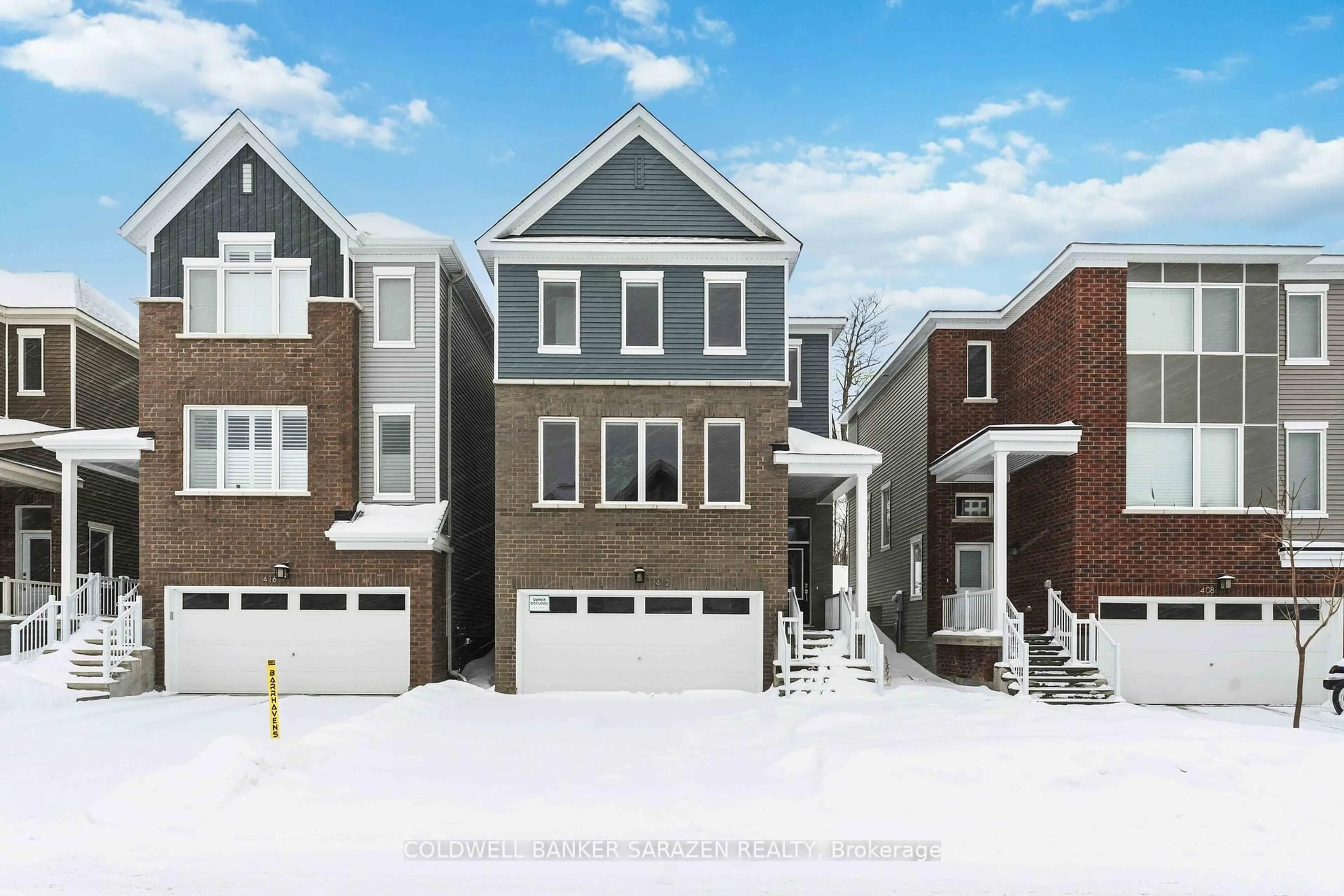 Home with brick exterior material, street for 412 Appalachian Circ, Ottawa Ontario K2J 6X4