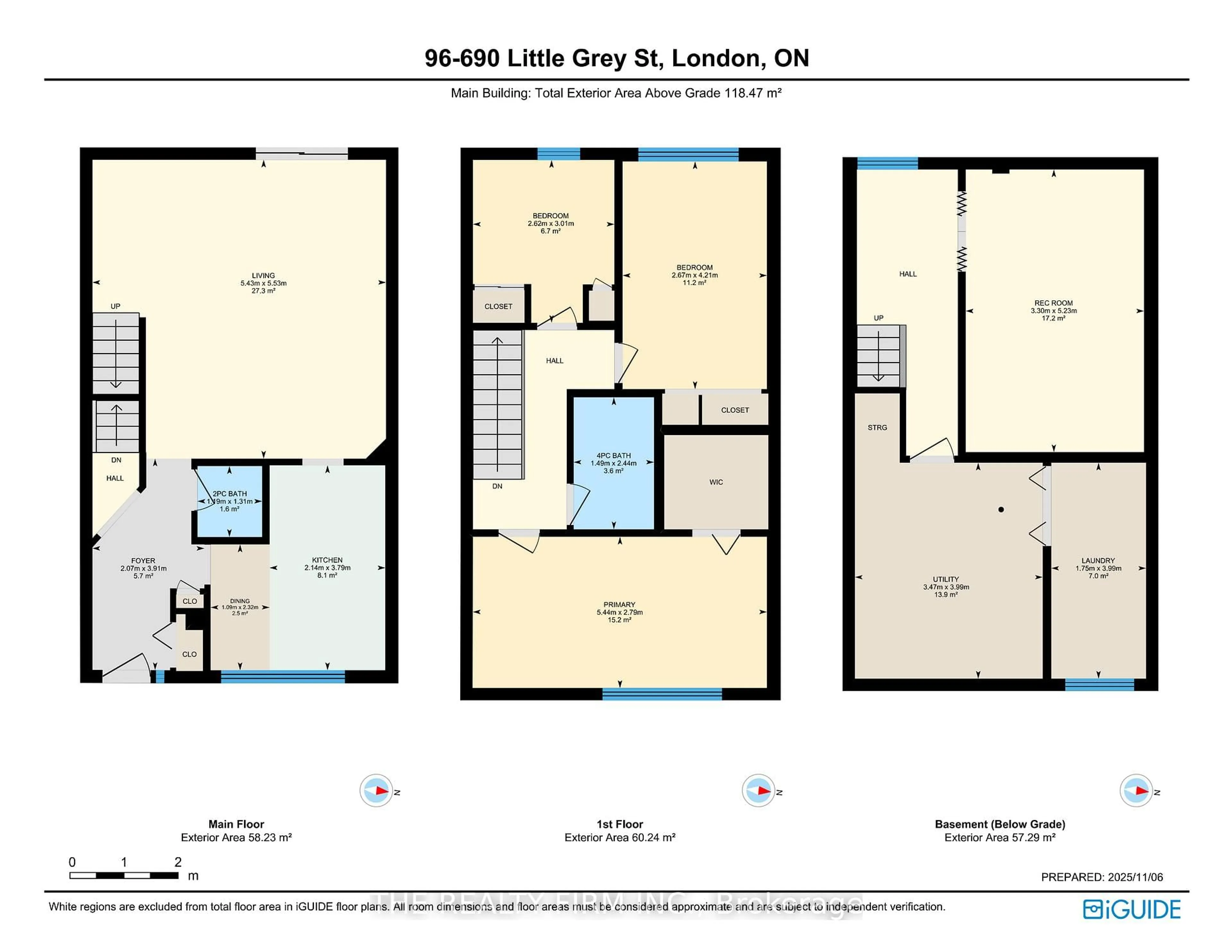 Floor plan for 690 Little Grey St #96, London East Ontario N5Z 4M9