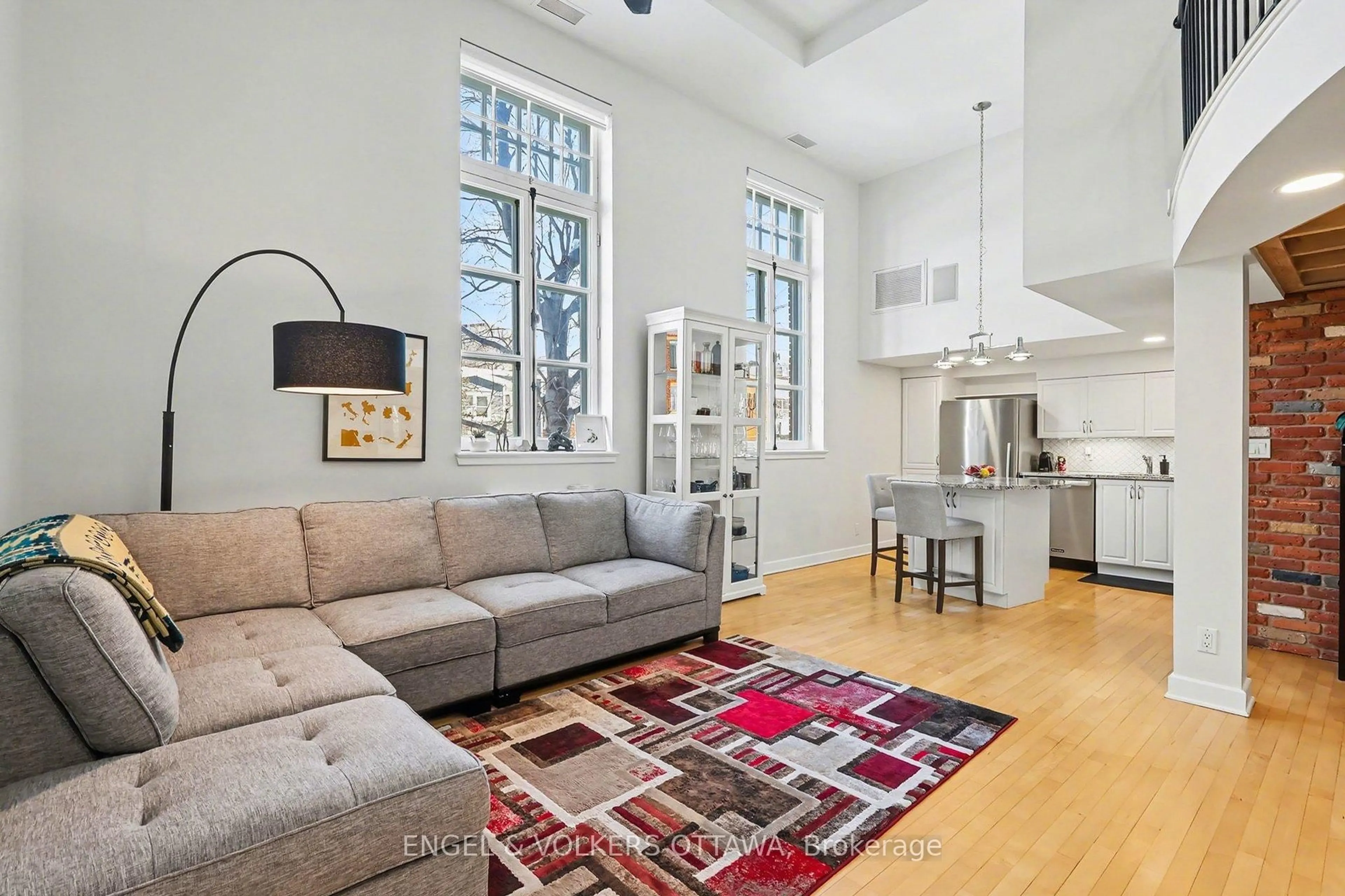 Living room with furniture, unknown for 24 Springfield Rd #208, Ottawa Ontario K1M 1C9