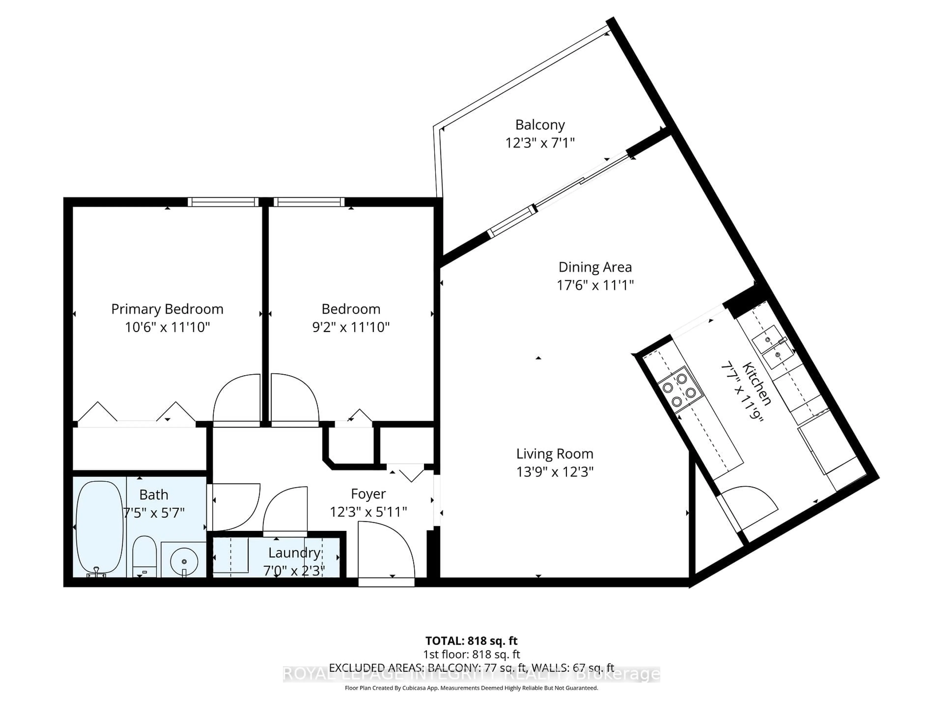 Floor plan for 2020 JASMINE Cres #706, Ottawa Ontario K1J 8K5