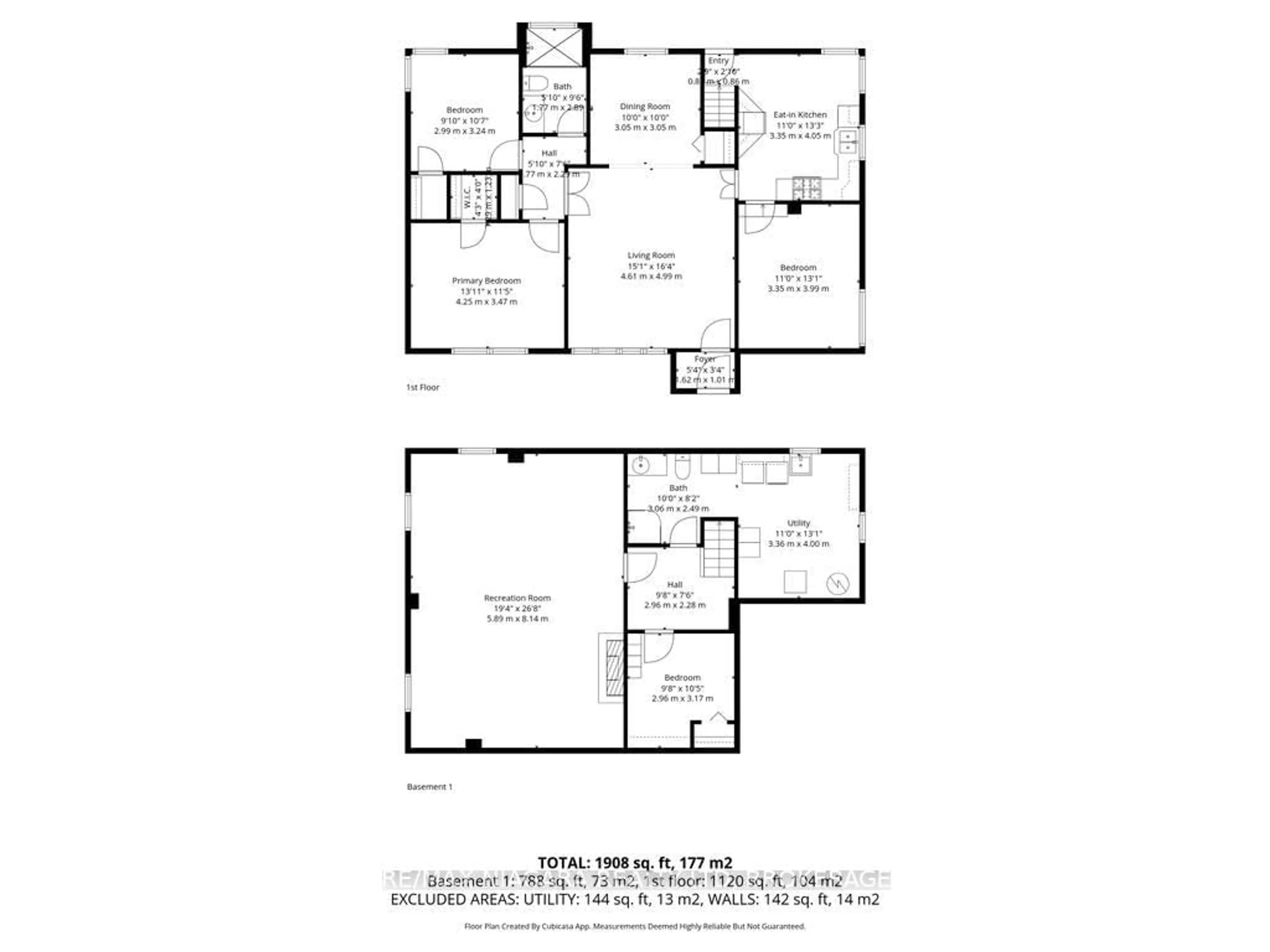 Floor plan for 47 Thorndale Ave, St. Catharines Ontario L2R 6A6