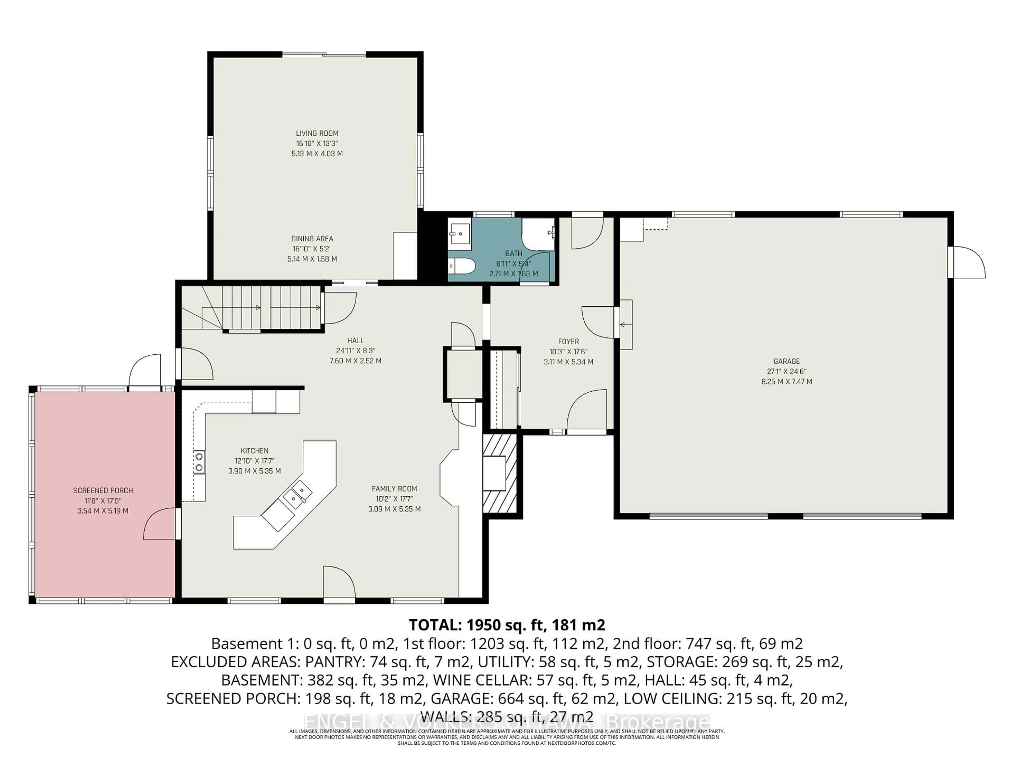 Floor plan for 126 Buttermilk Hill Rd, Perth Ontario K7H 3C3