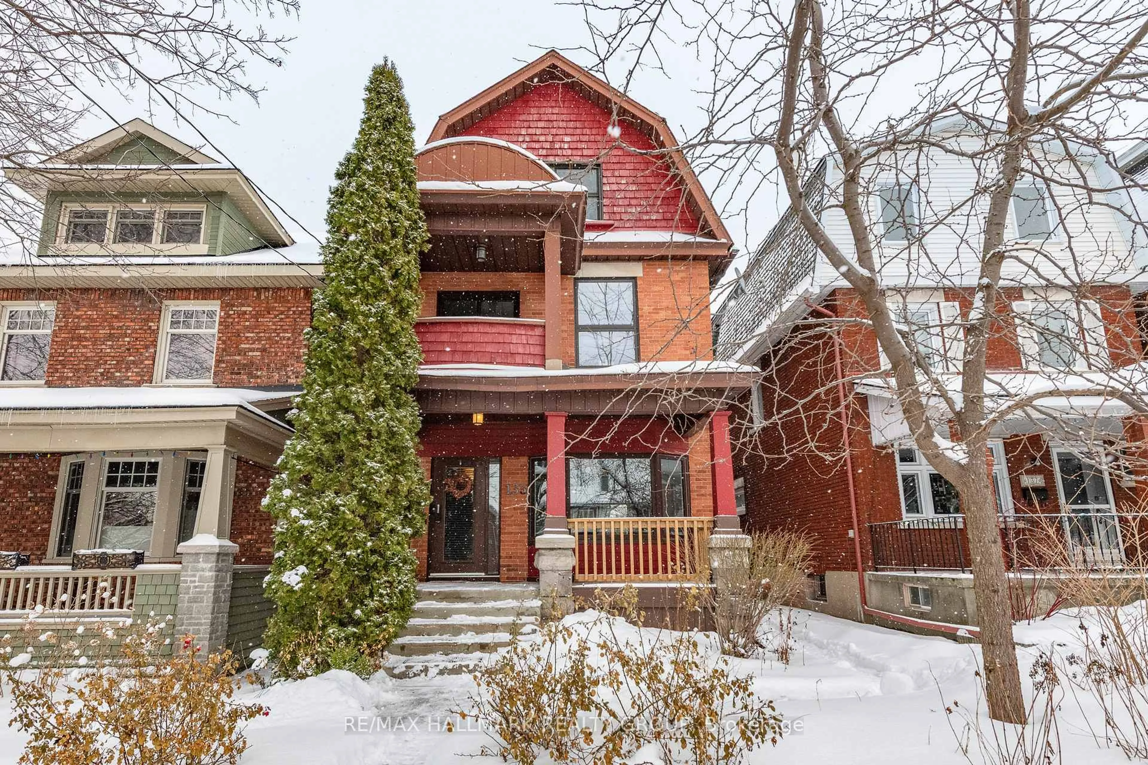 Home with brick exterior material, street for 133 Bayswater Ave, Ottawa Ontario K1Y 2G2