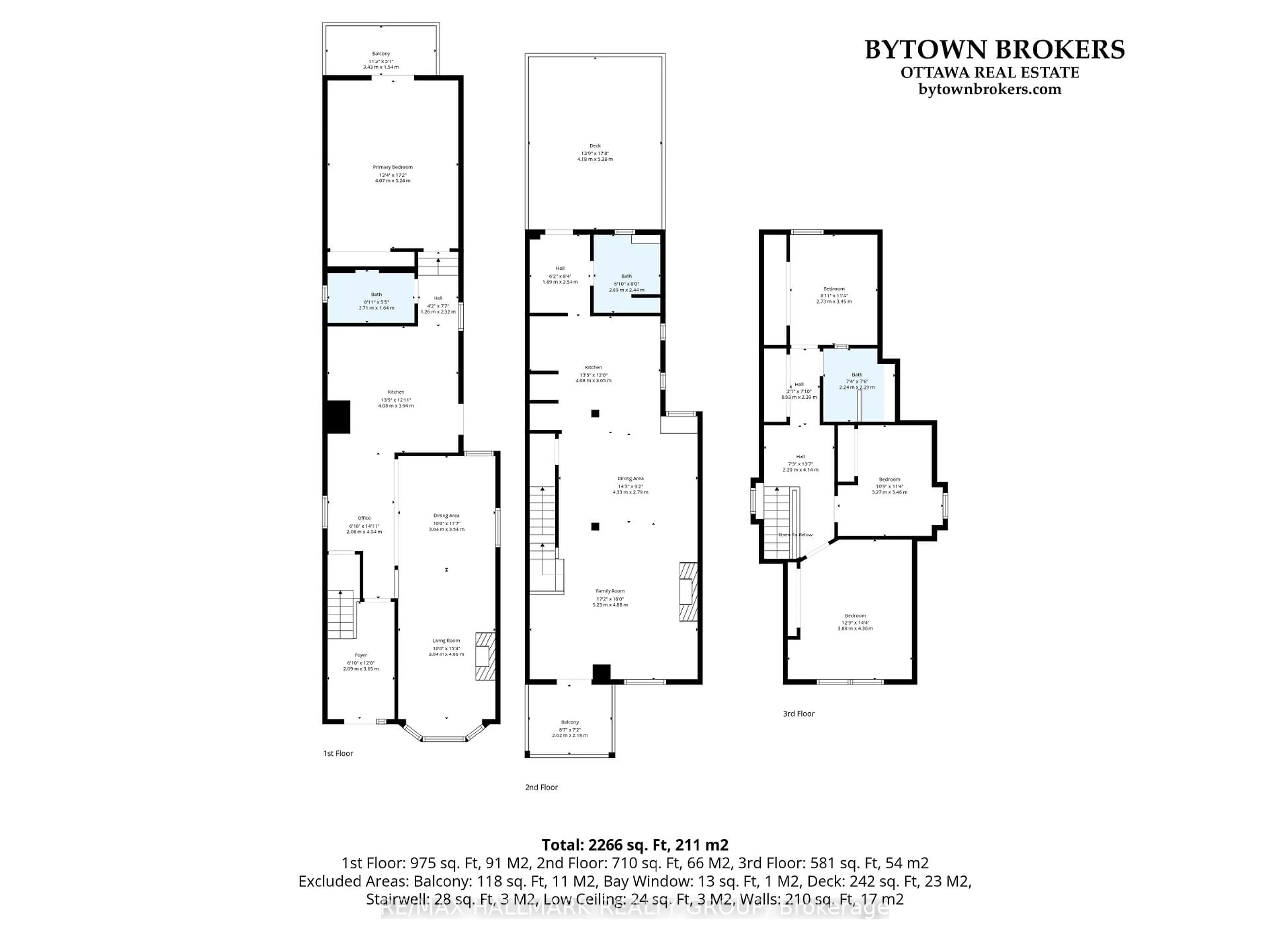Floor plan for 133 Bayswater Ave, Ottawa Ontario K1Y 2G2