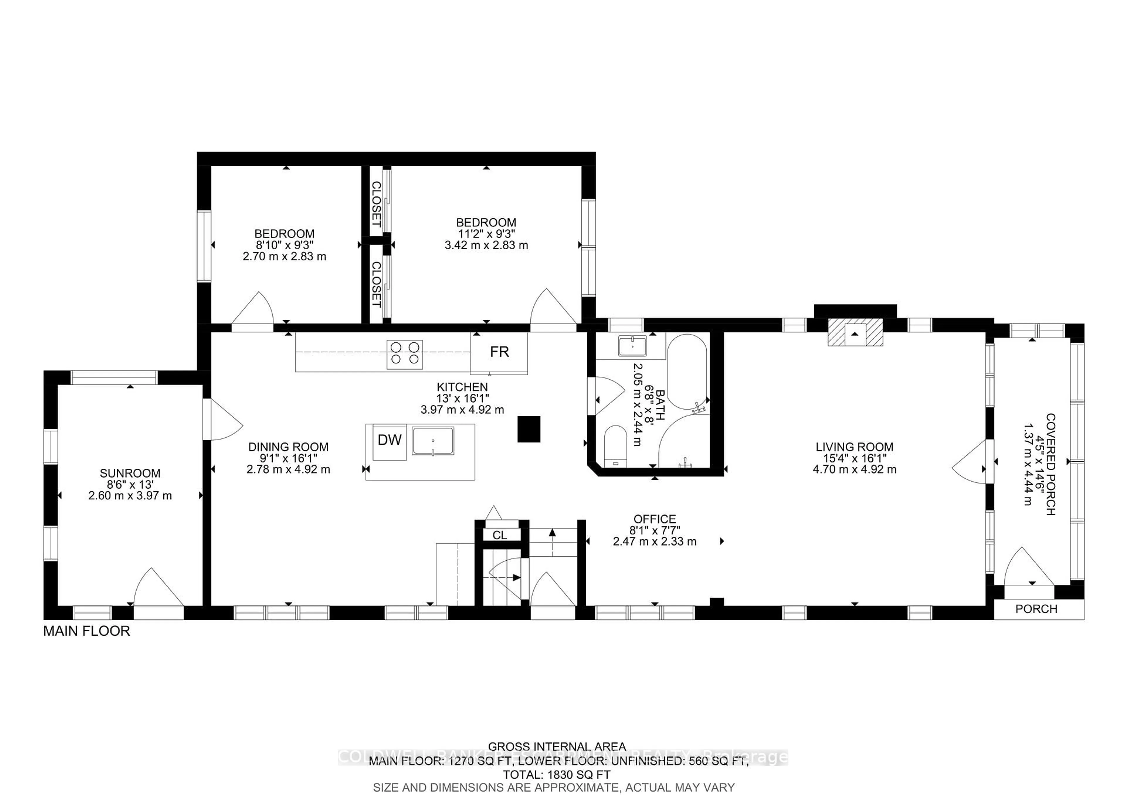 Floor plan for 14 Laurine Ave, Guelph Ontario N1E 4M9