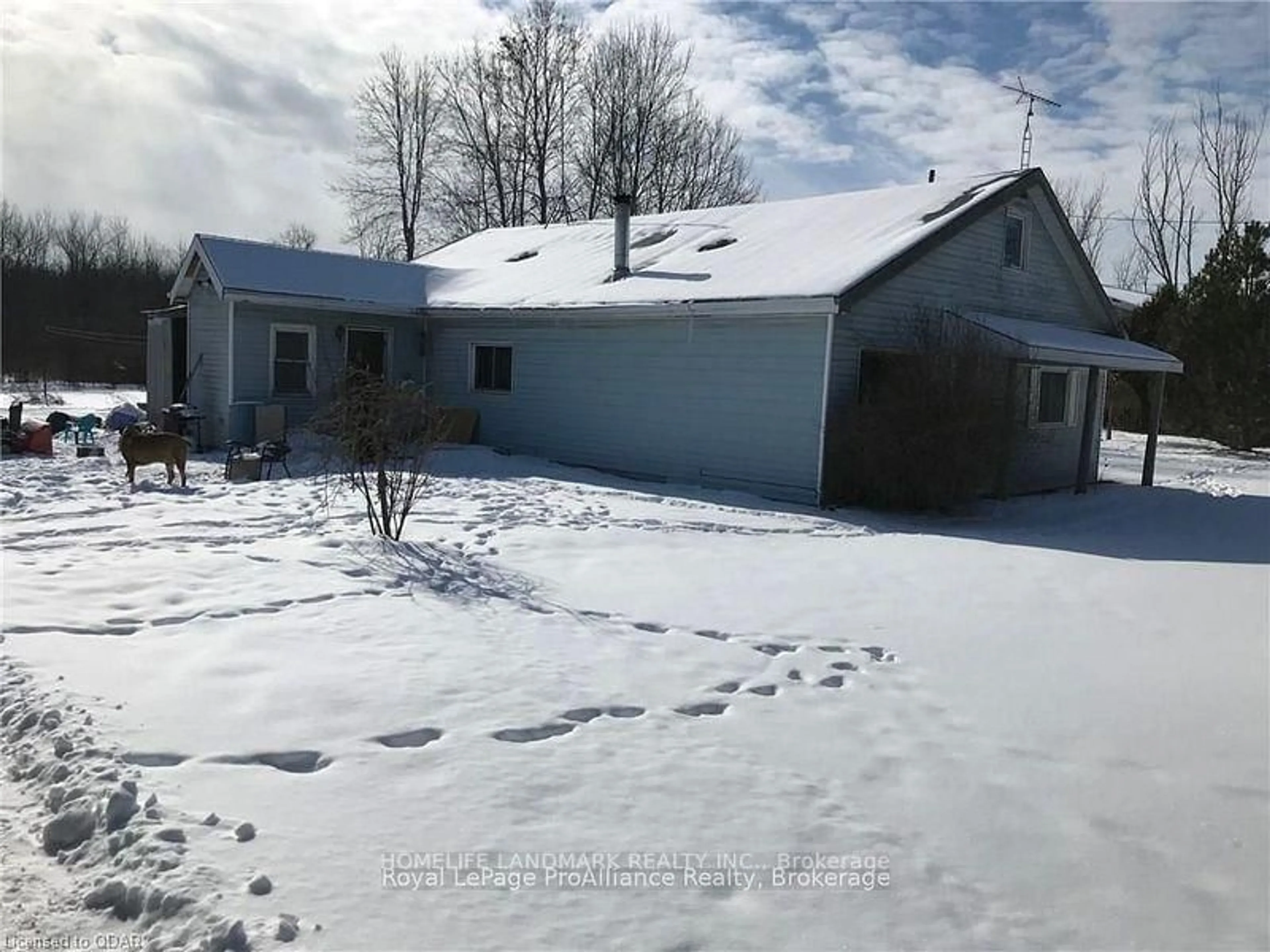 A pic from outside/outdoor area/front of a property/back of a property/a pic from drone, street for 537 Burr Rd, Prince Edward County Ontario K0K 1A0