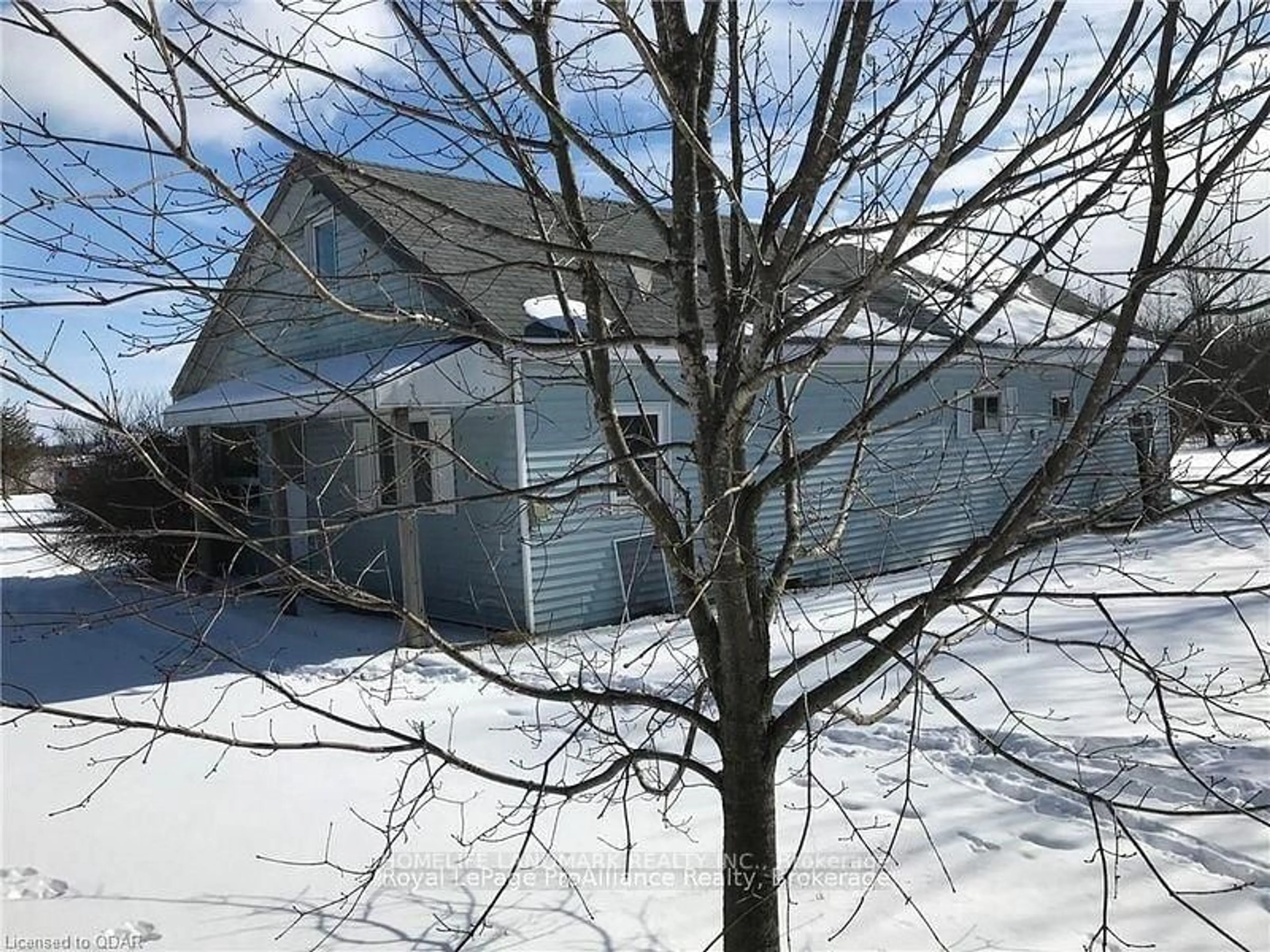 A pic from outside/outdoor area/front of a property/back of a property/a pic from drone, street for 537 Burr Rd, Prince Edward County Ontario K0K 1A0