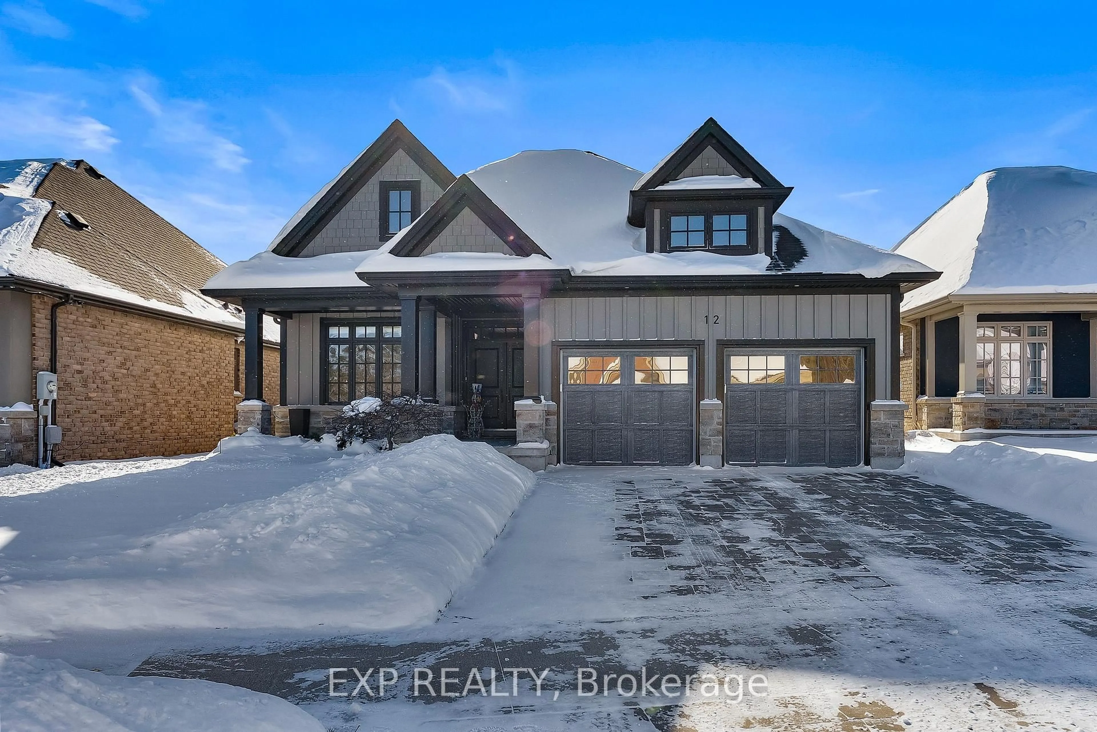 Home with brick exterior material, street for 12 ROSEWOOD Cres, Pelham Ontario L0S 1E6
