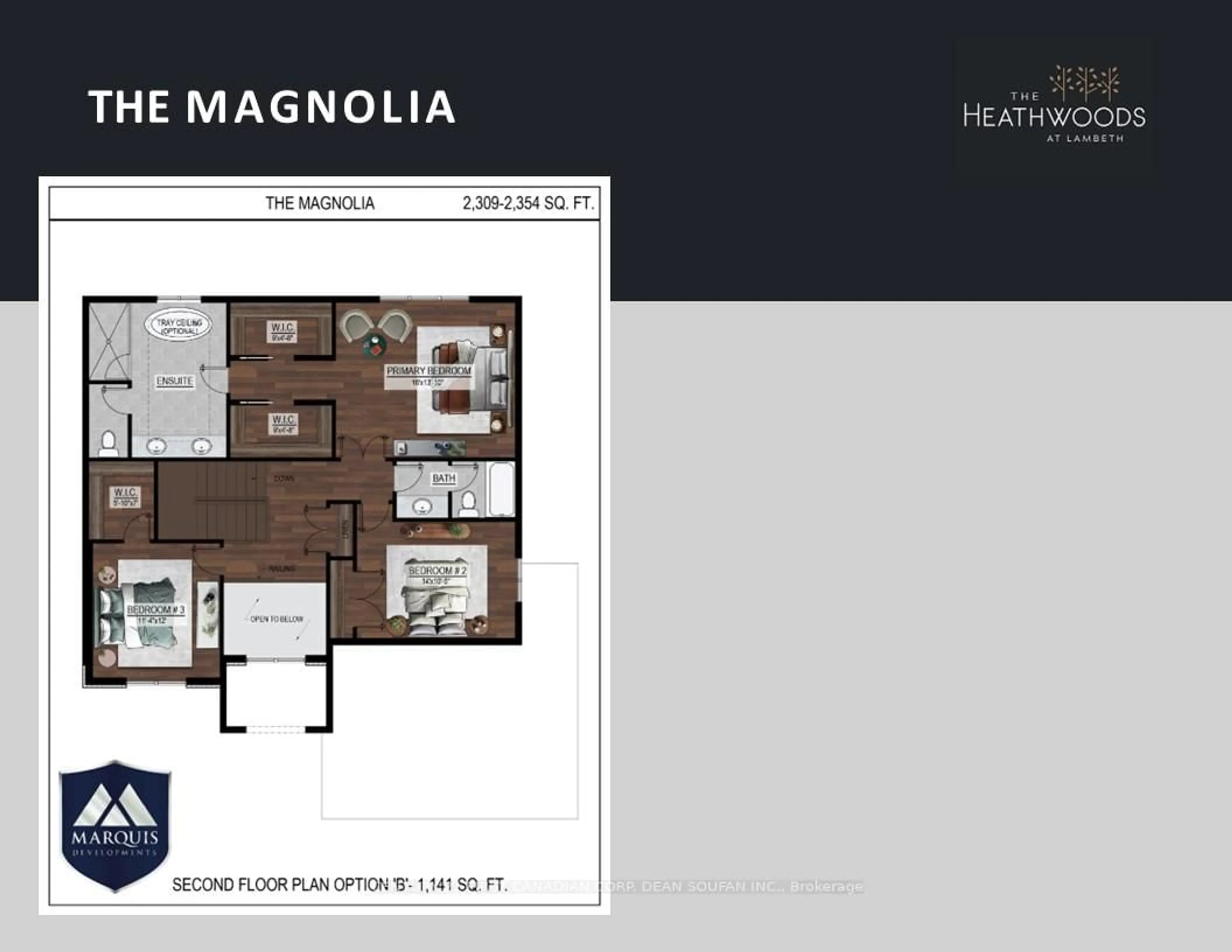 Floor plan for LOT 63 FALLINGBROOK Rd, London South Ontario N6P 1H5