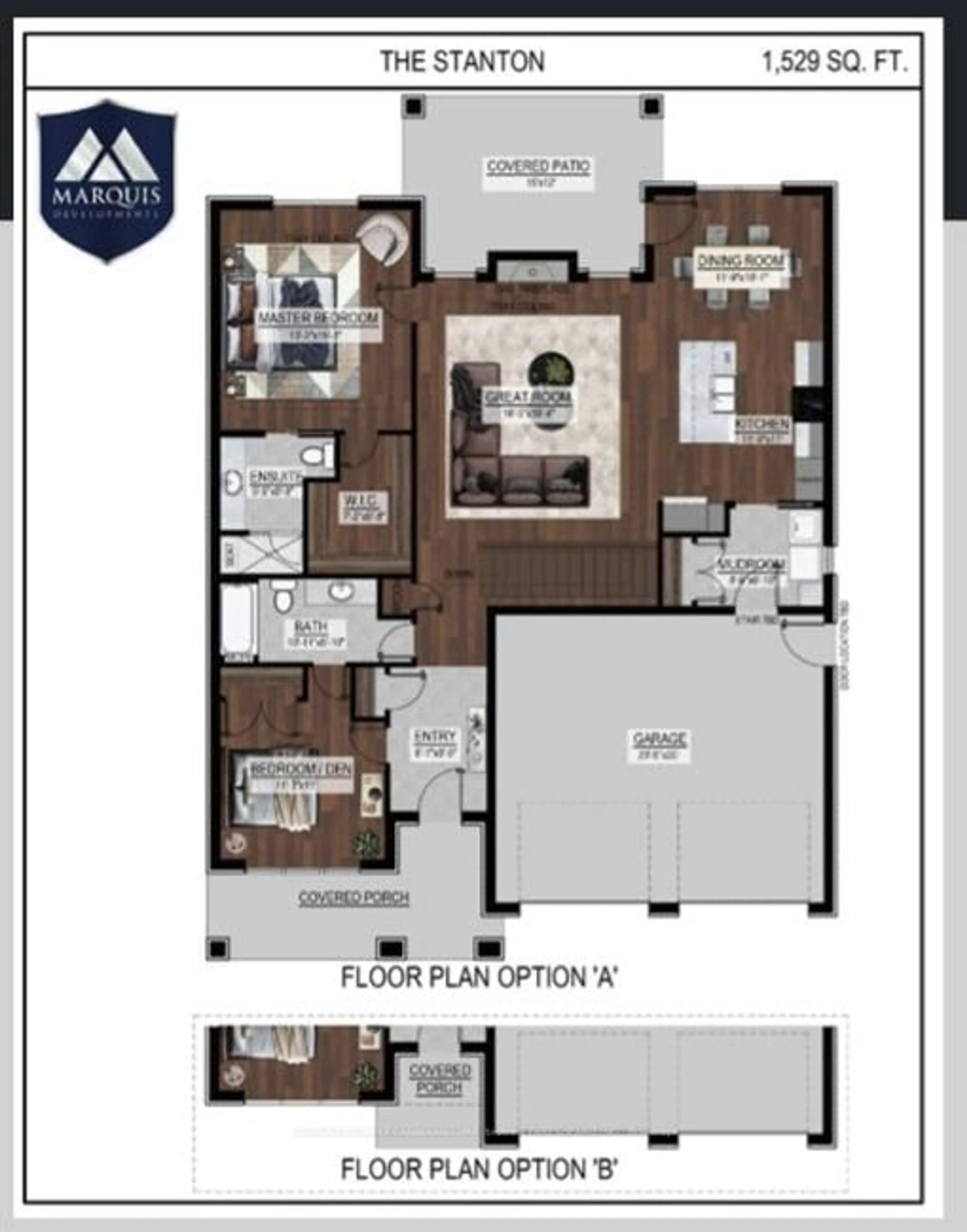 Floor plan for LOT 46 FALLINGBROOK Rd, London South Ontario N6P 1H5