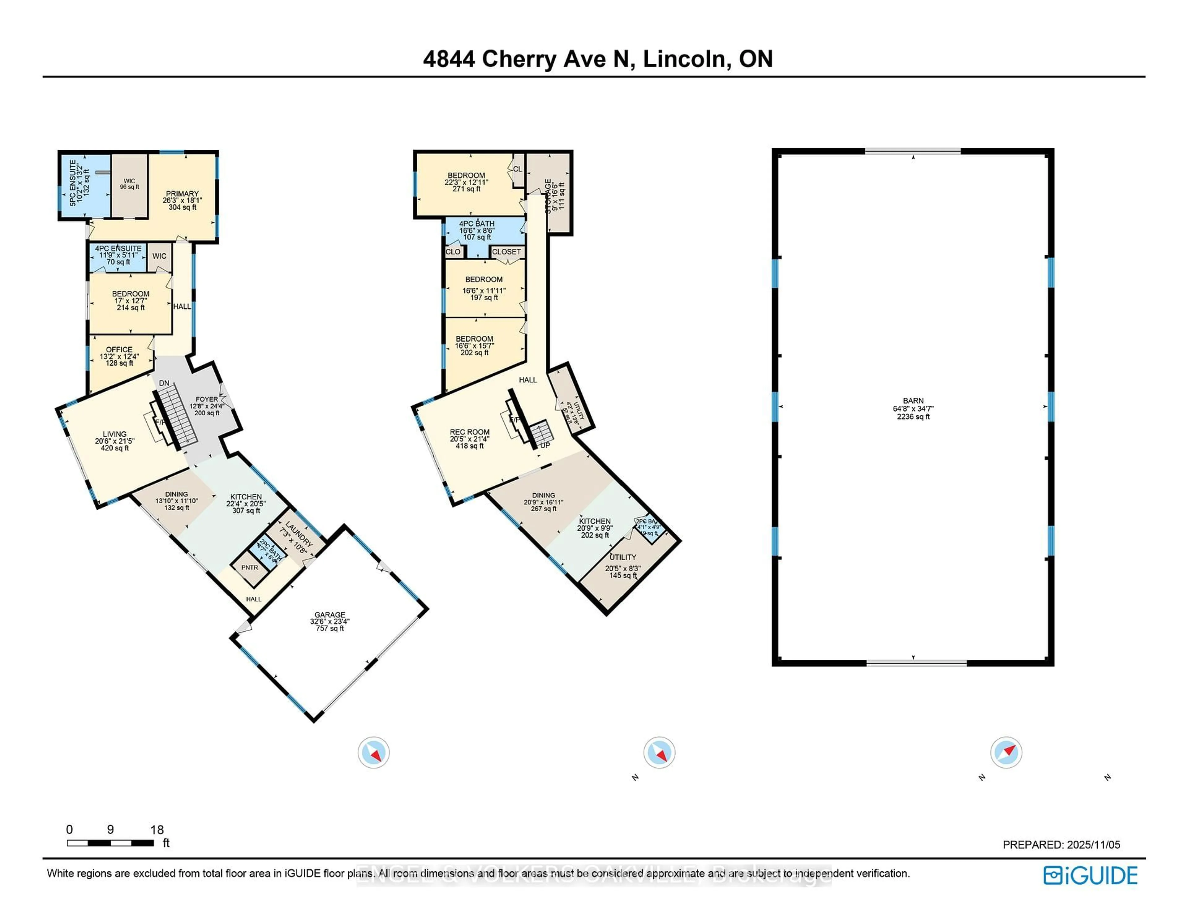 Floor plan for 4844 Cherry Ave, Lincoln Ontario L0R 1B1