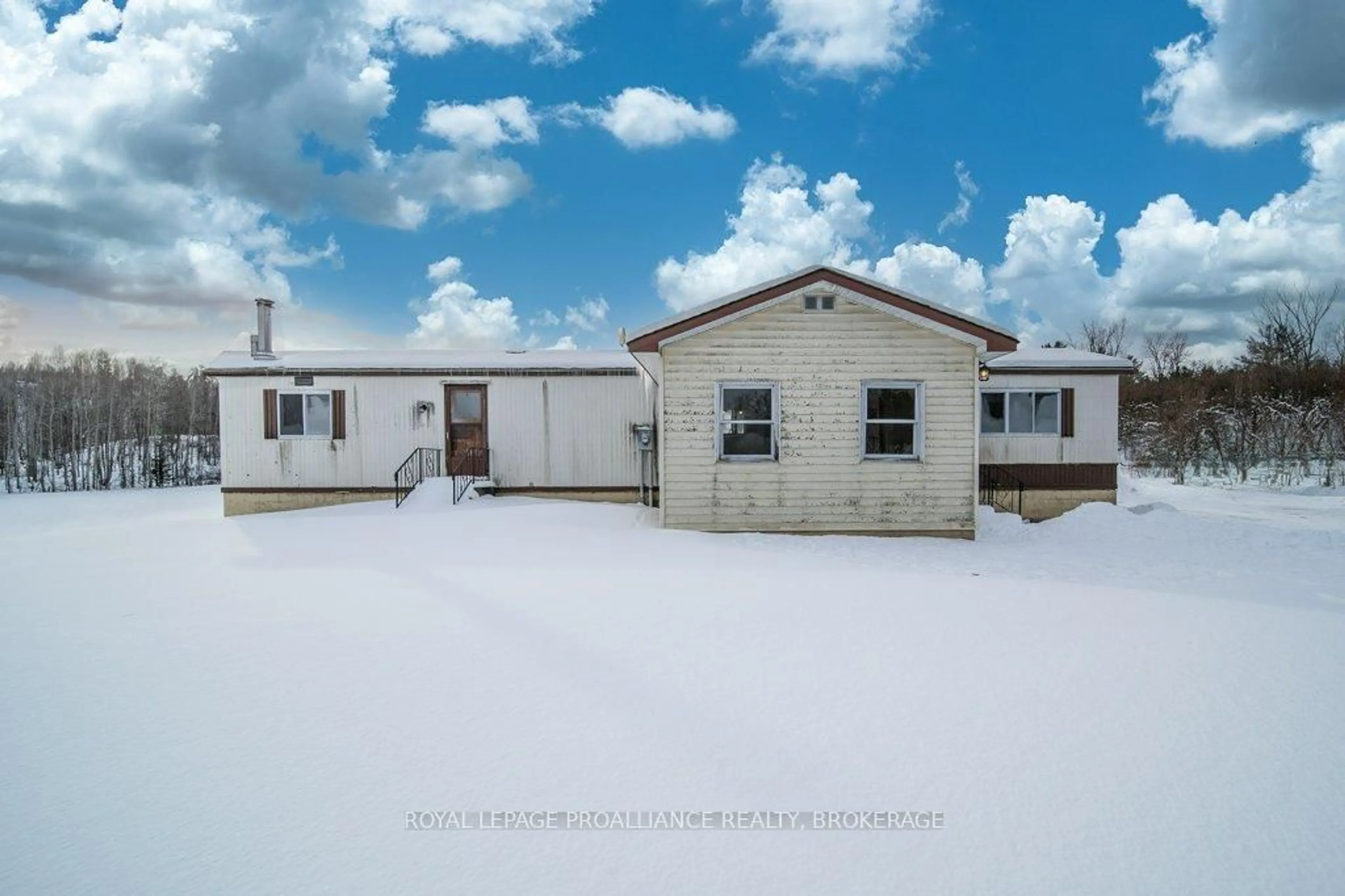 A pic from outside/outdoor area/front of a property/back of a property/a pic from drone, unknown for 1901 Elphin-Maberly Rd, Maberly Ontario K0H 2B0