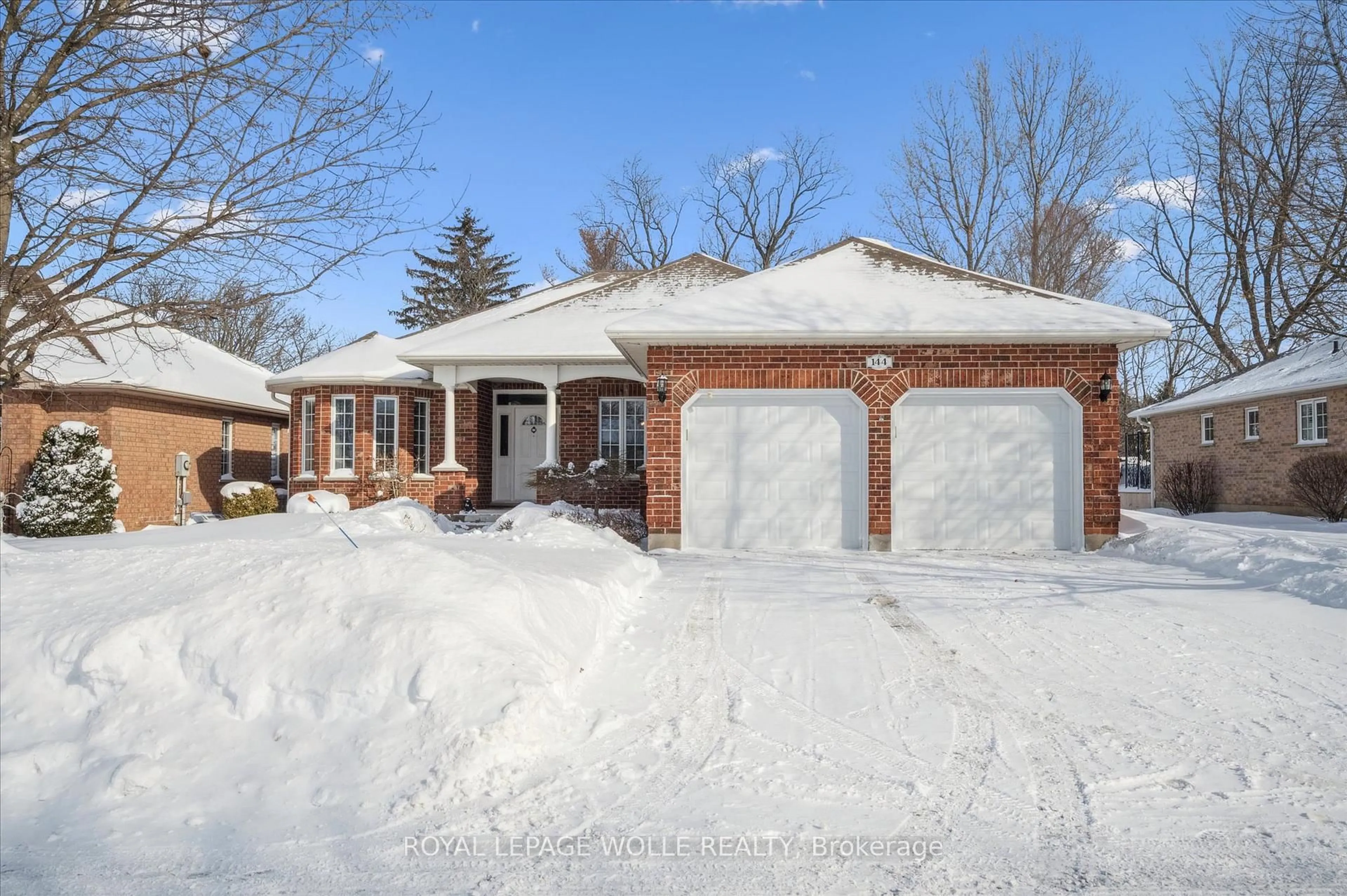 Home with brick exterior material, street for 144 Golf Links Dr, Wilmot Ontario N3A 3P1