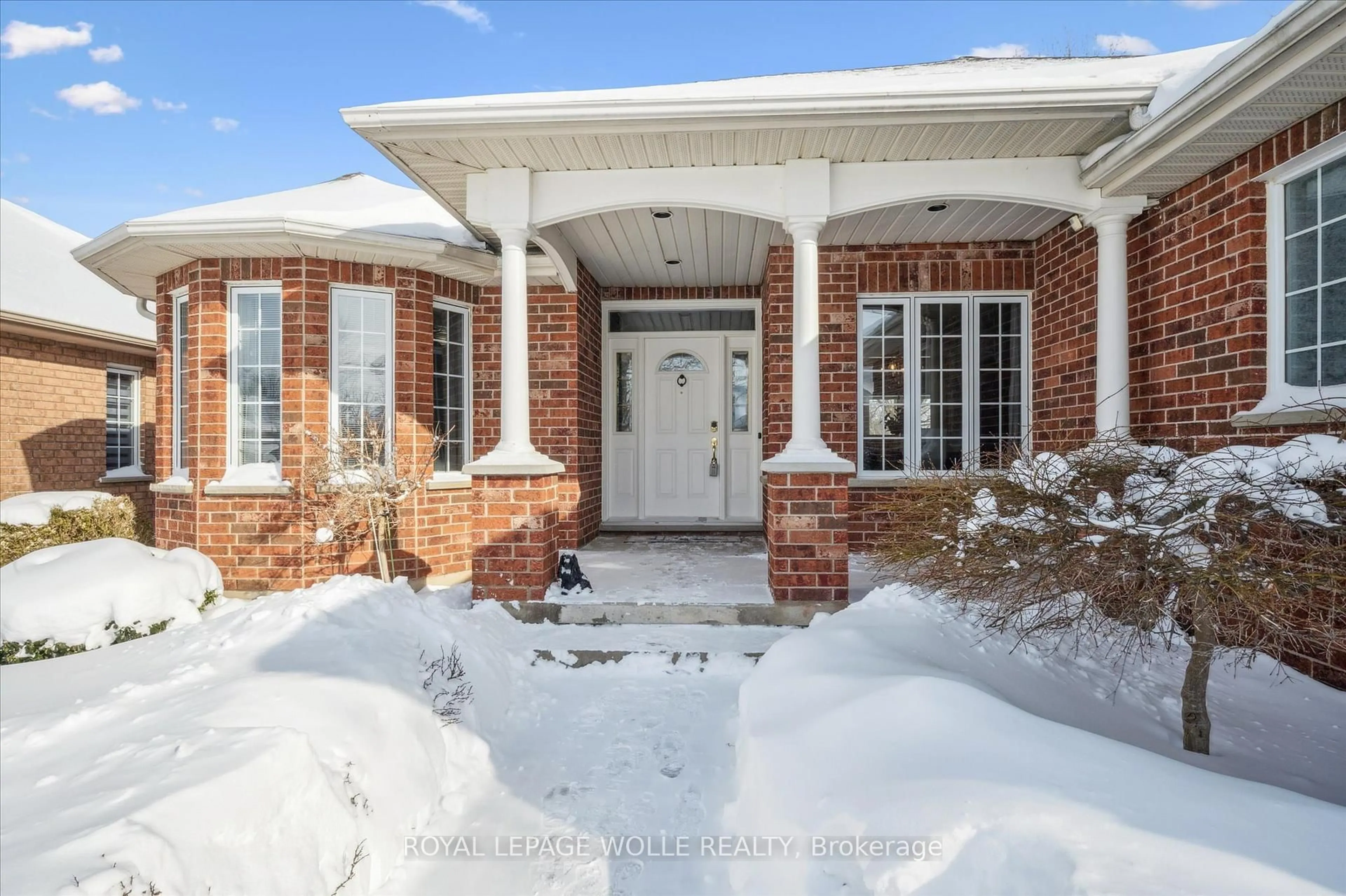 Home with brick exterior material, street for 144 Golf Links Dr, Wilmot Ontario N3A 3P1