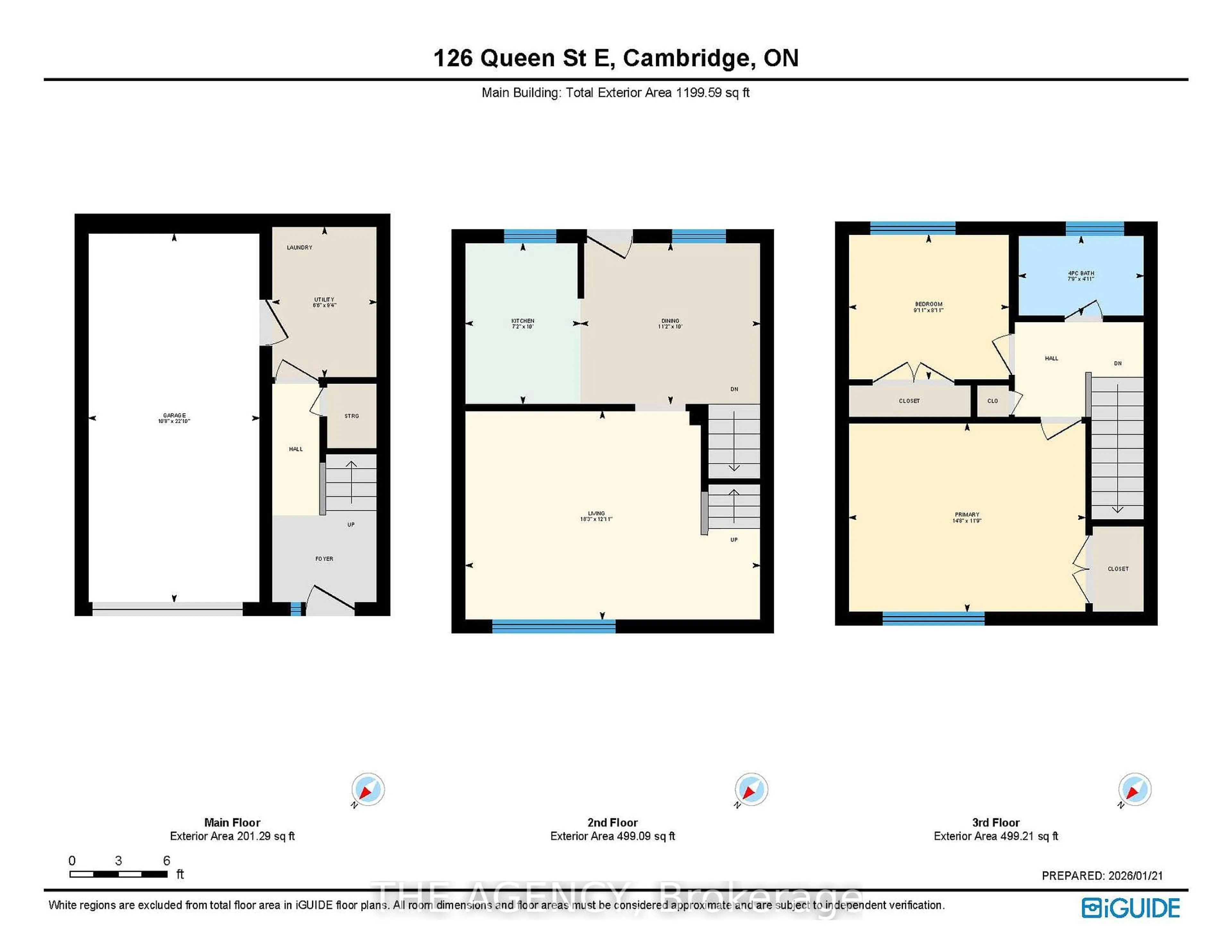 Floor plan for 126 Queen St, Cambridge Ontario N3C 2B2