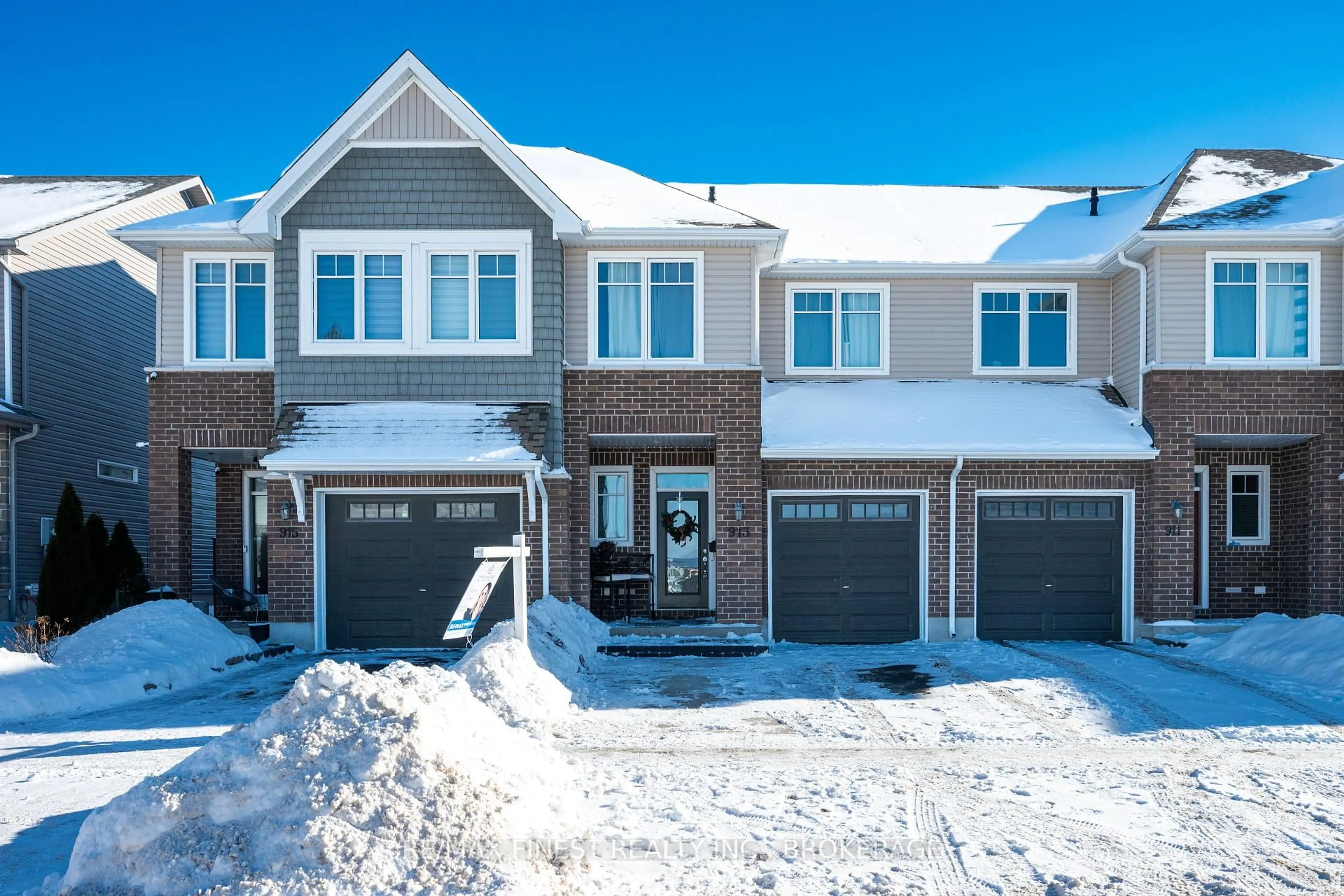 Home with brick exterior material, street for 913 Stonewalk Dr, Kingston Ontario K7K 0G9