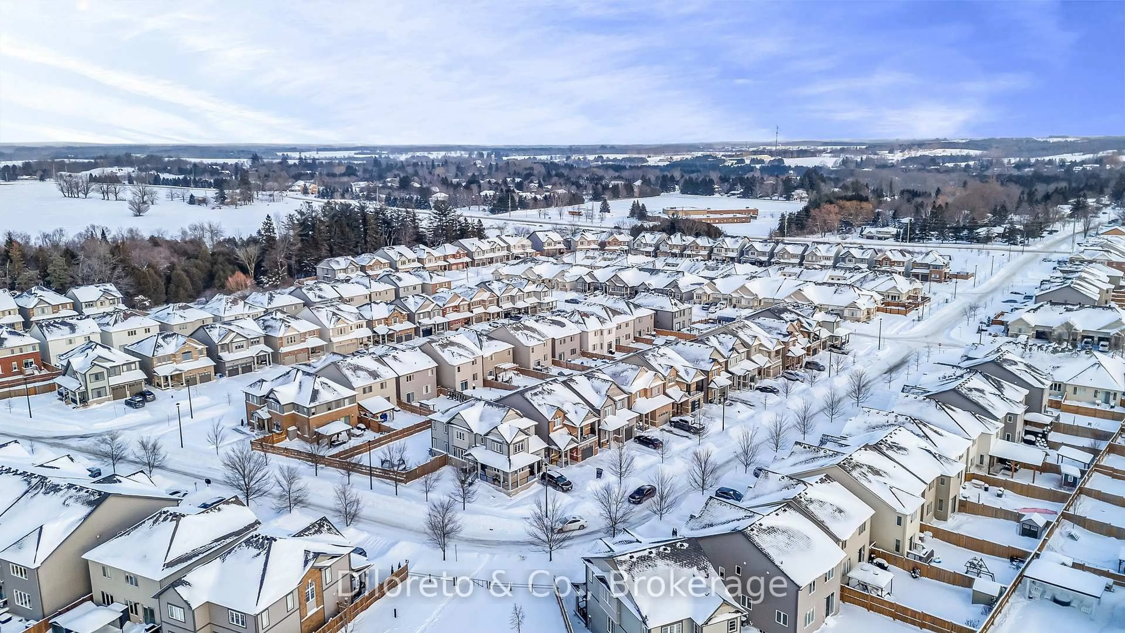 A pic from outside/outdoor area/front of a property/back of a property/a pic from drone, unknown for 46 Mcfarlane Cres, Centre Wellington Ontario N1M 0G3